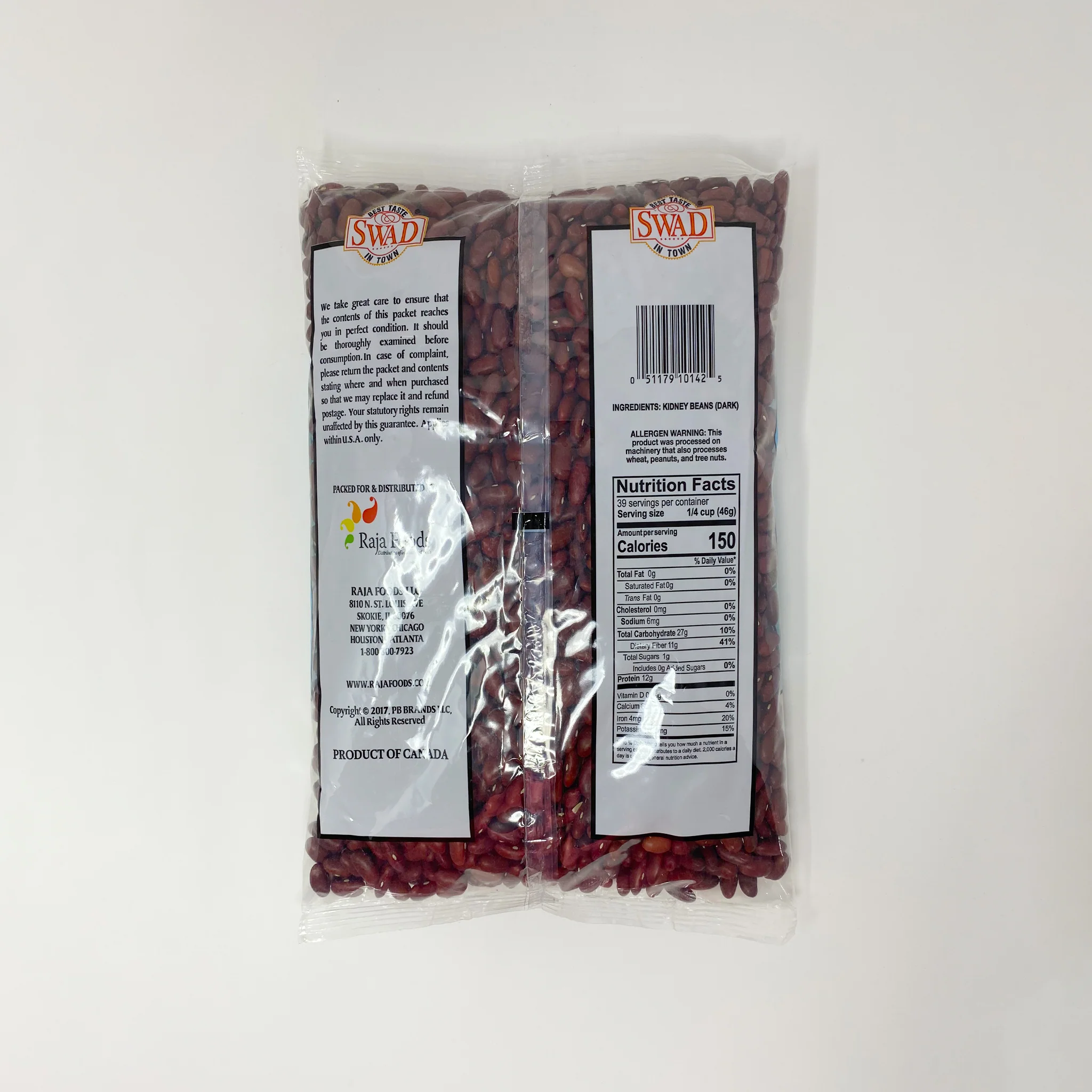 Swad Kidney Beans Dark 2-4 lb - Image 2