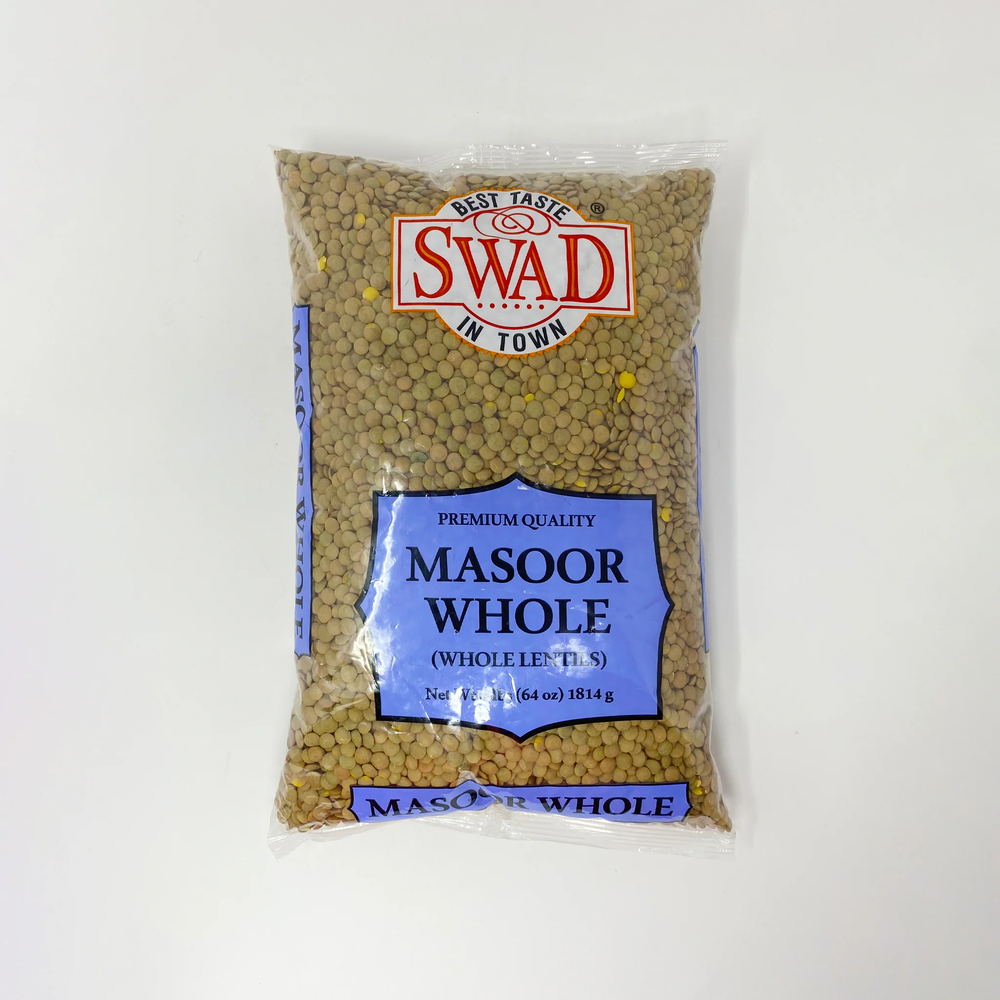 Swad Masoor Whole Lentils 2-4 Lb