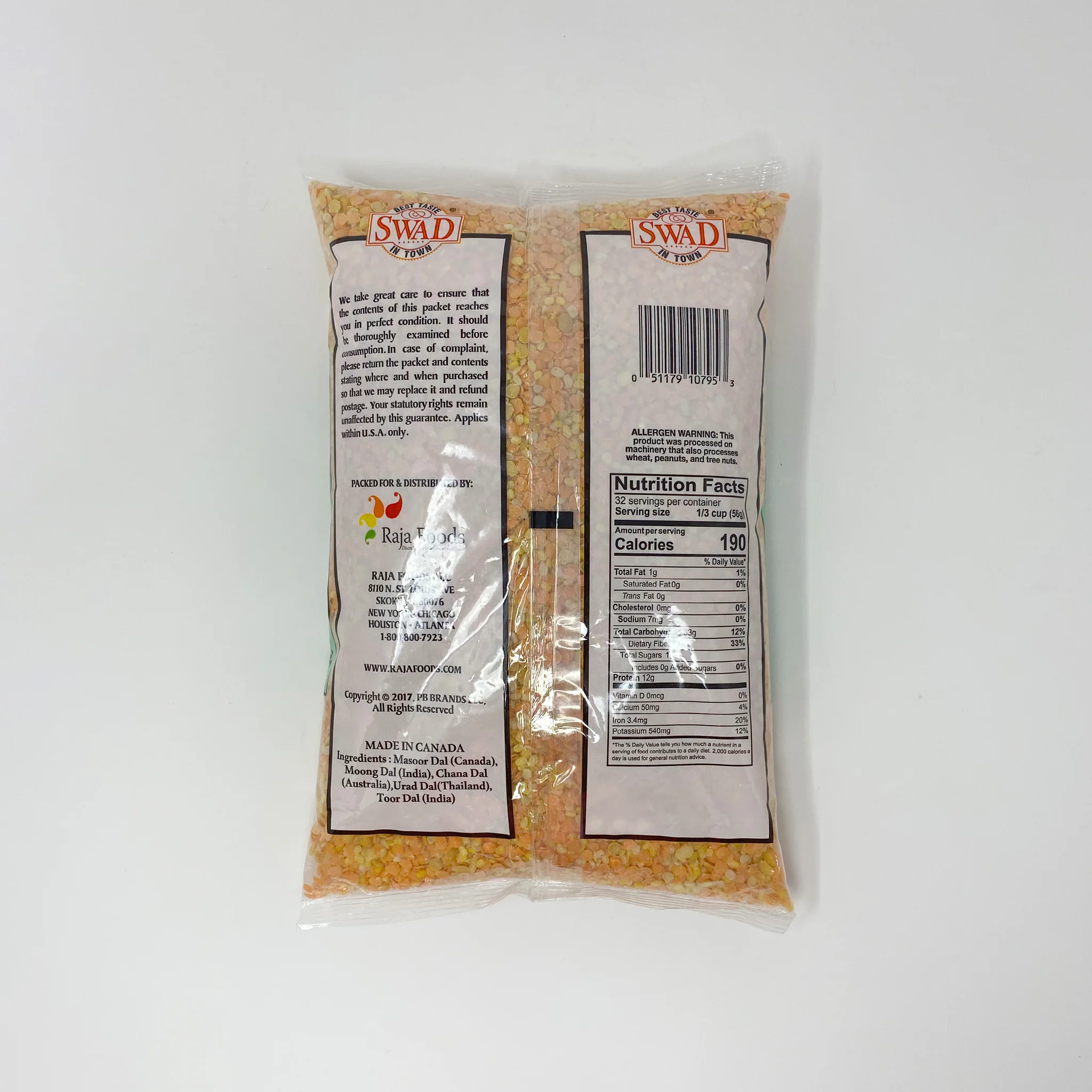 Swad Multi dal mix Lentils 4lb - Image 2