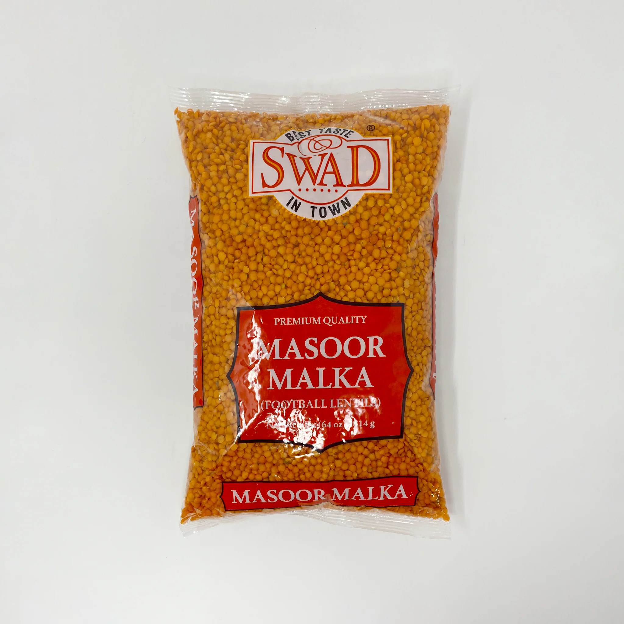 Swad red lentils Masoor Malka 2-4 Lb