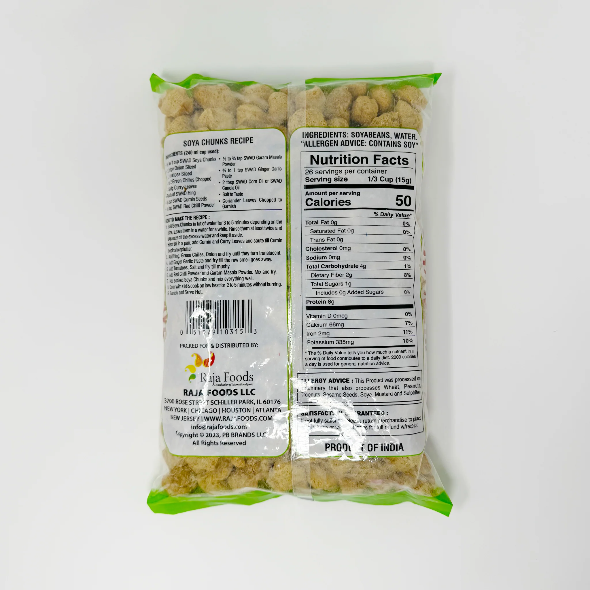 Swad Soya Wadi 400g - Image 2