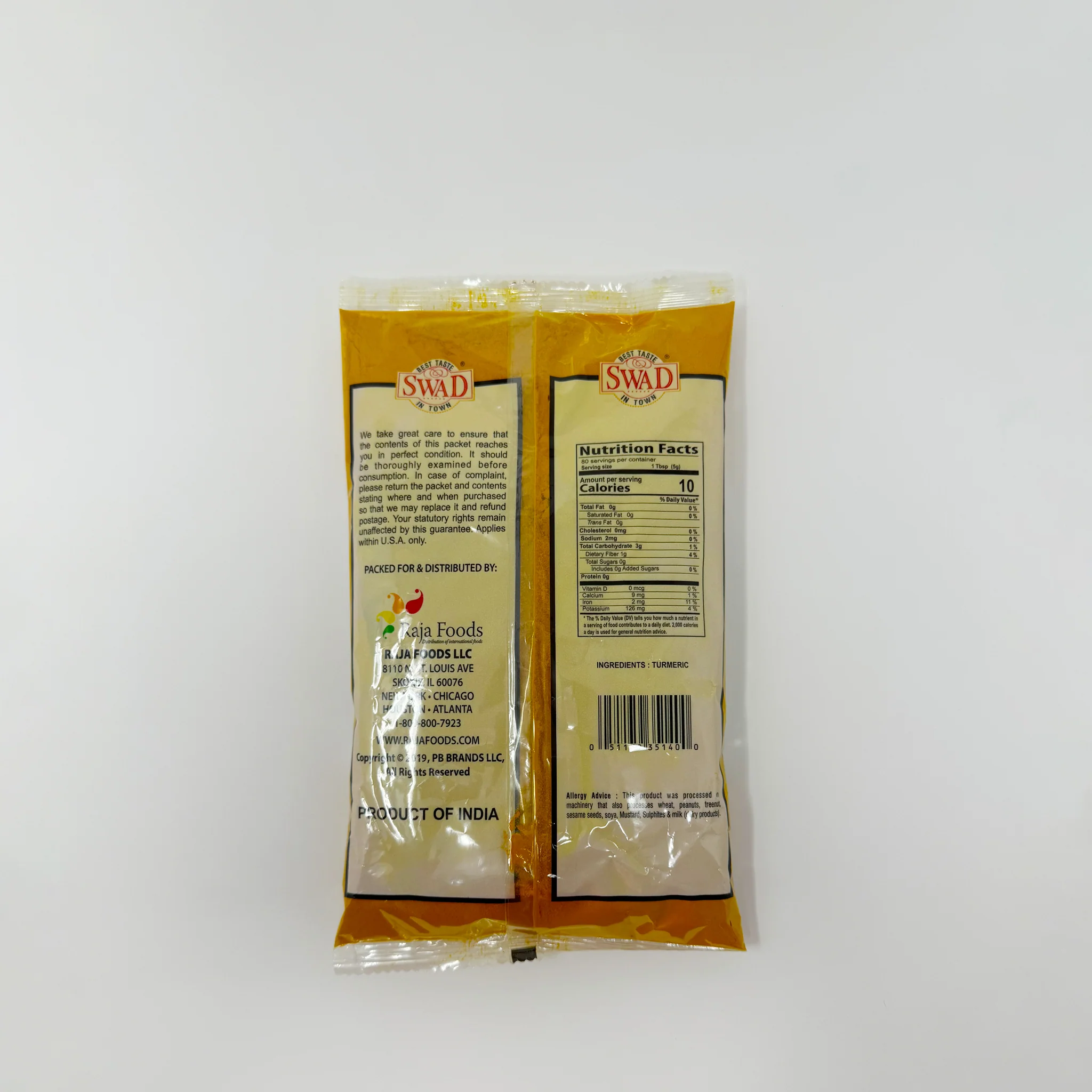 Swad Turmeric powder 400g - Image 2