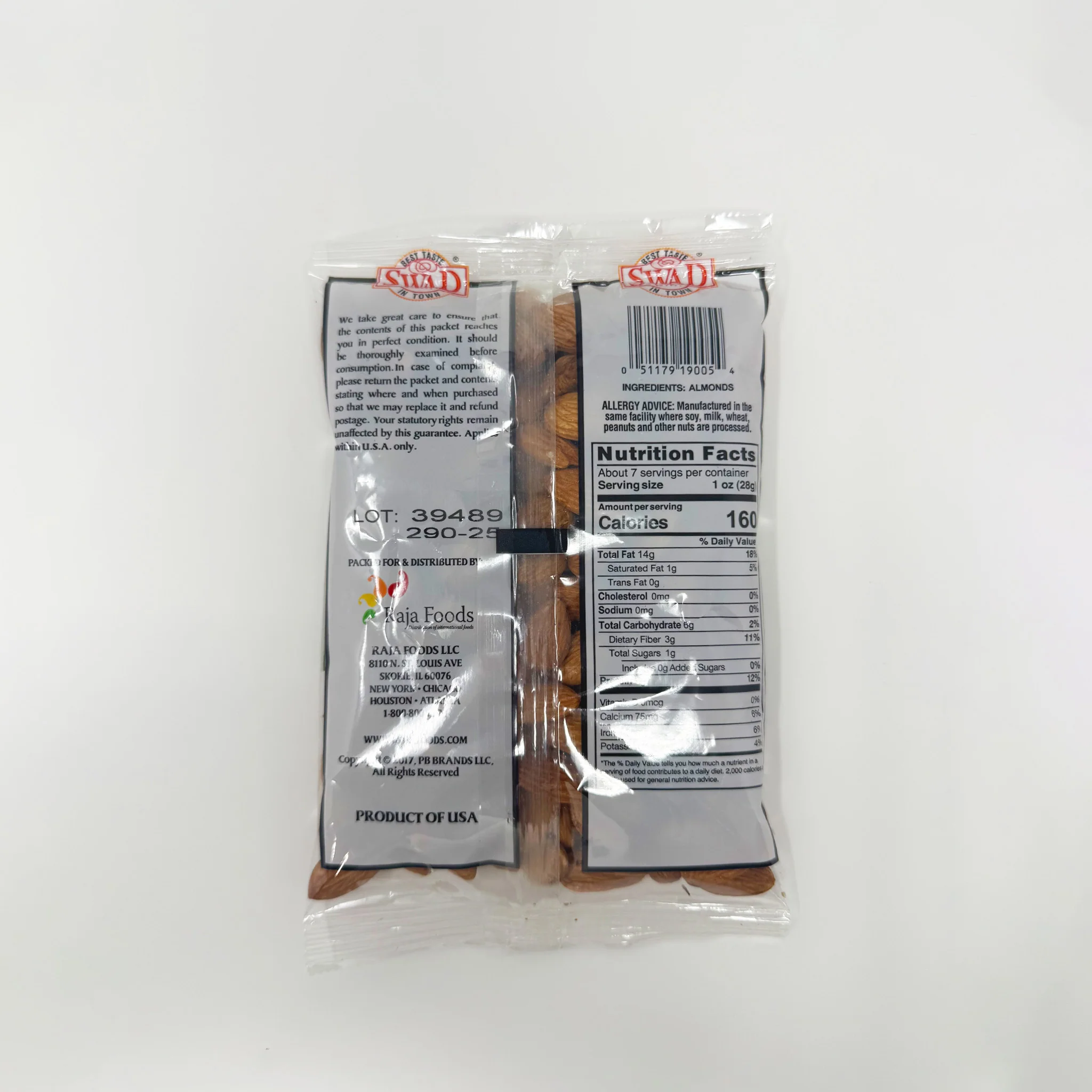 Swad Whole Almond 200g - Image 4