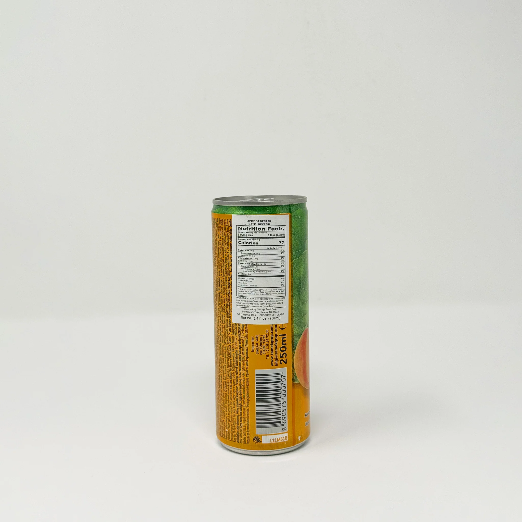 Tamek peach juice 250ml - Image 2