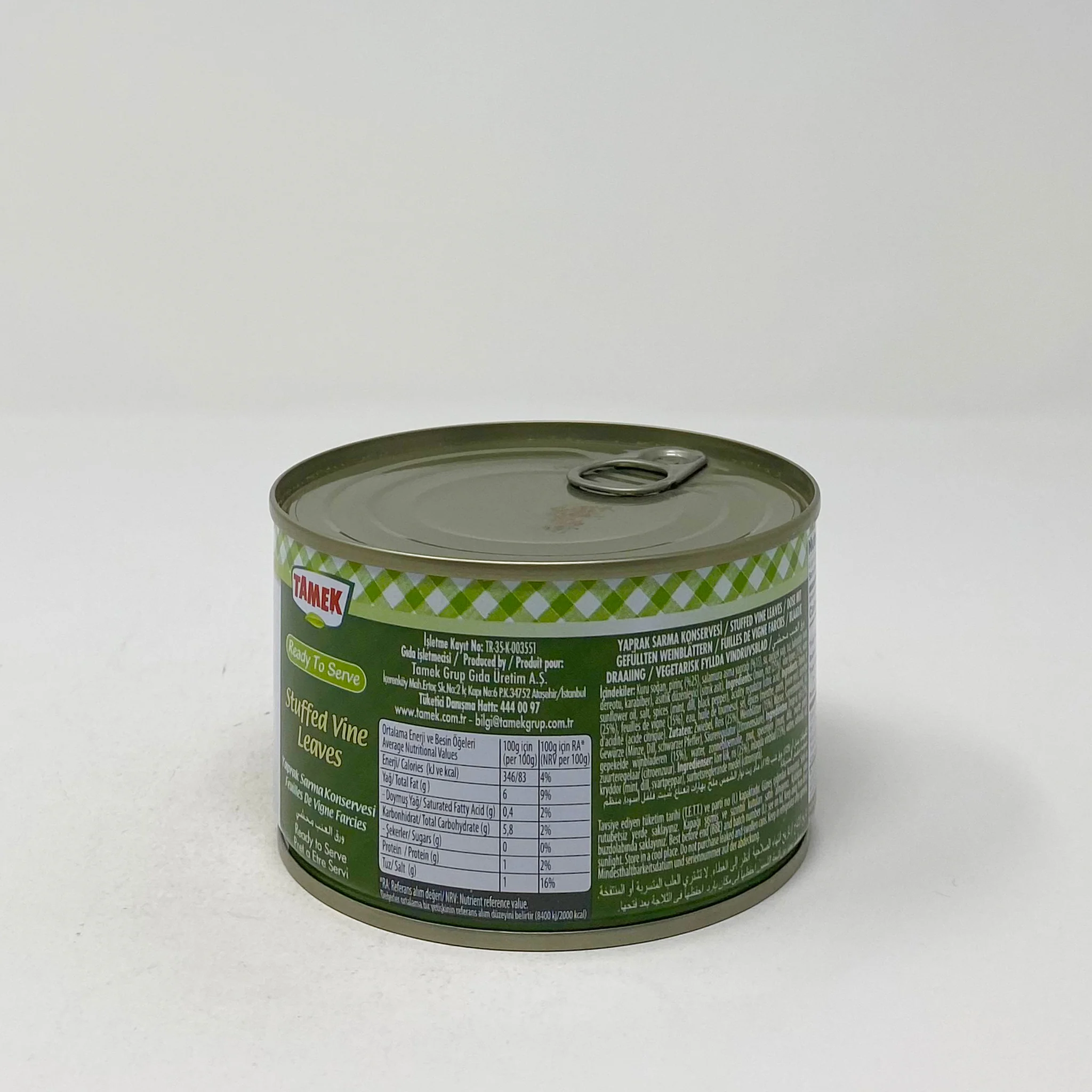 Tamek Stuffed Vine Leaves 400g - Image 2