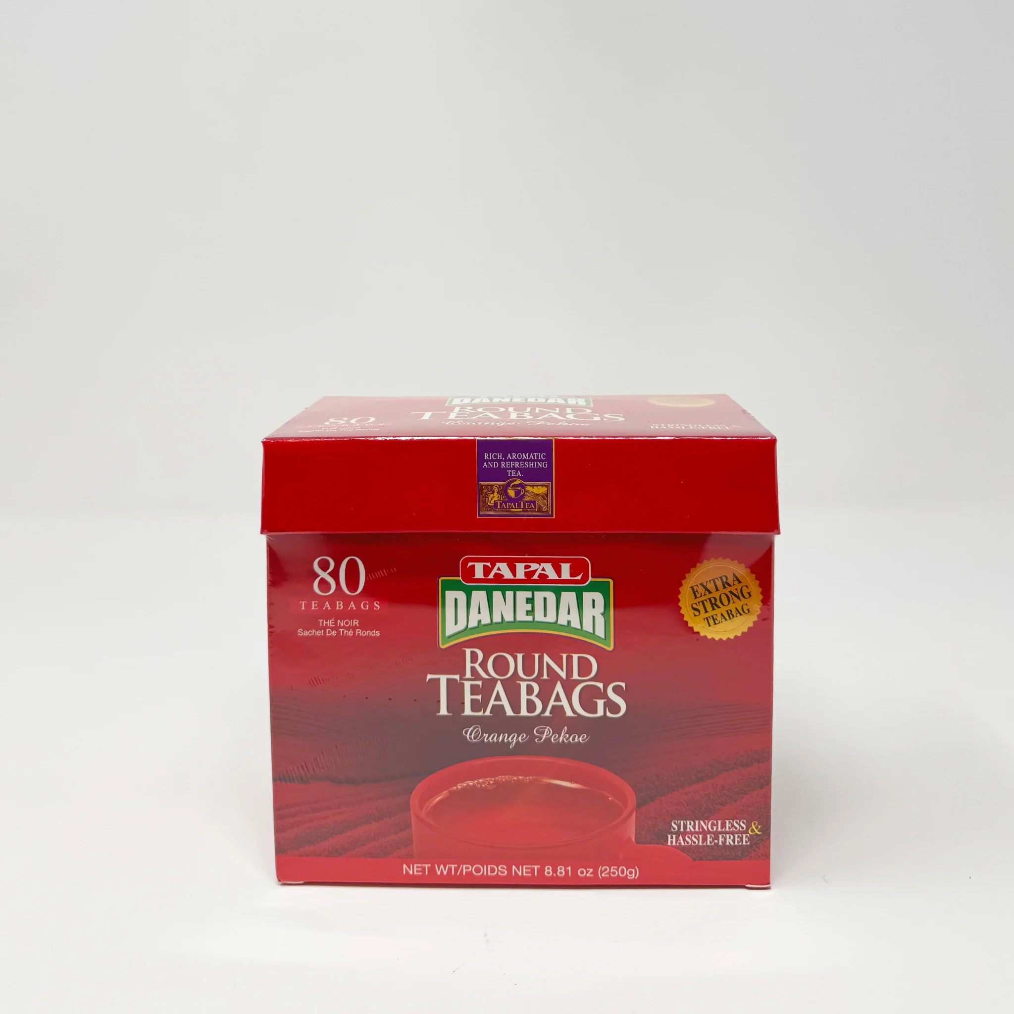 Tapal Danedar black tea 80 round bags