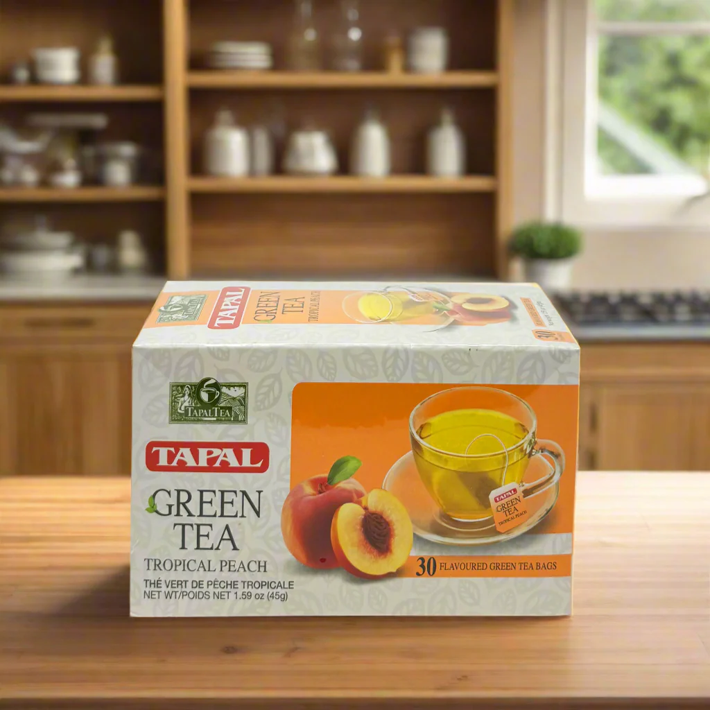 Tapal Green tea peach 30 tea bags - Image 3