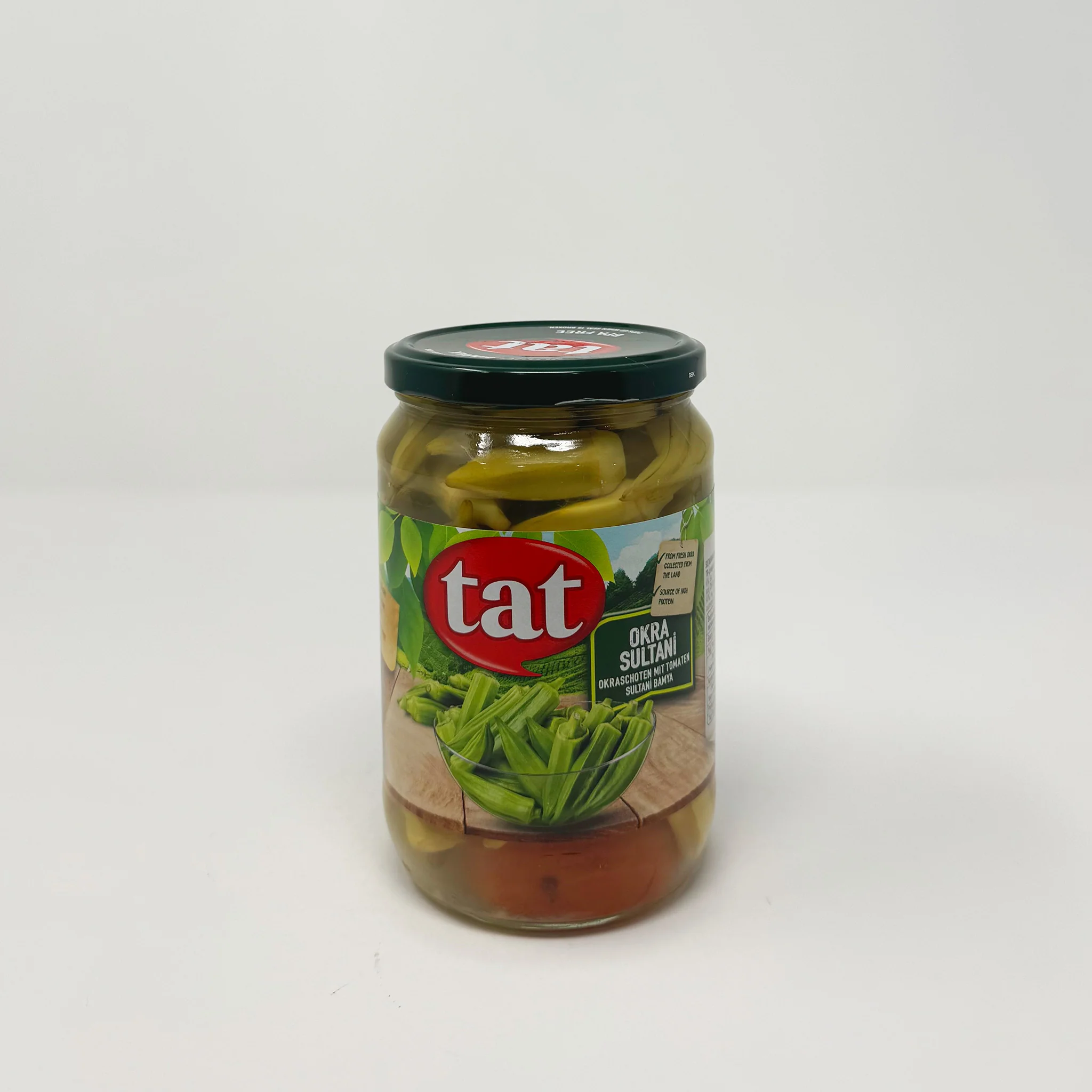 Tat Green Okra (okra Sultani) 670g