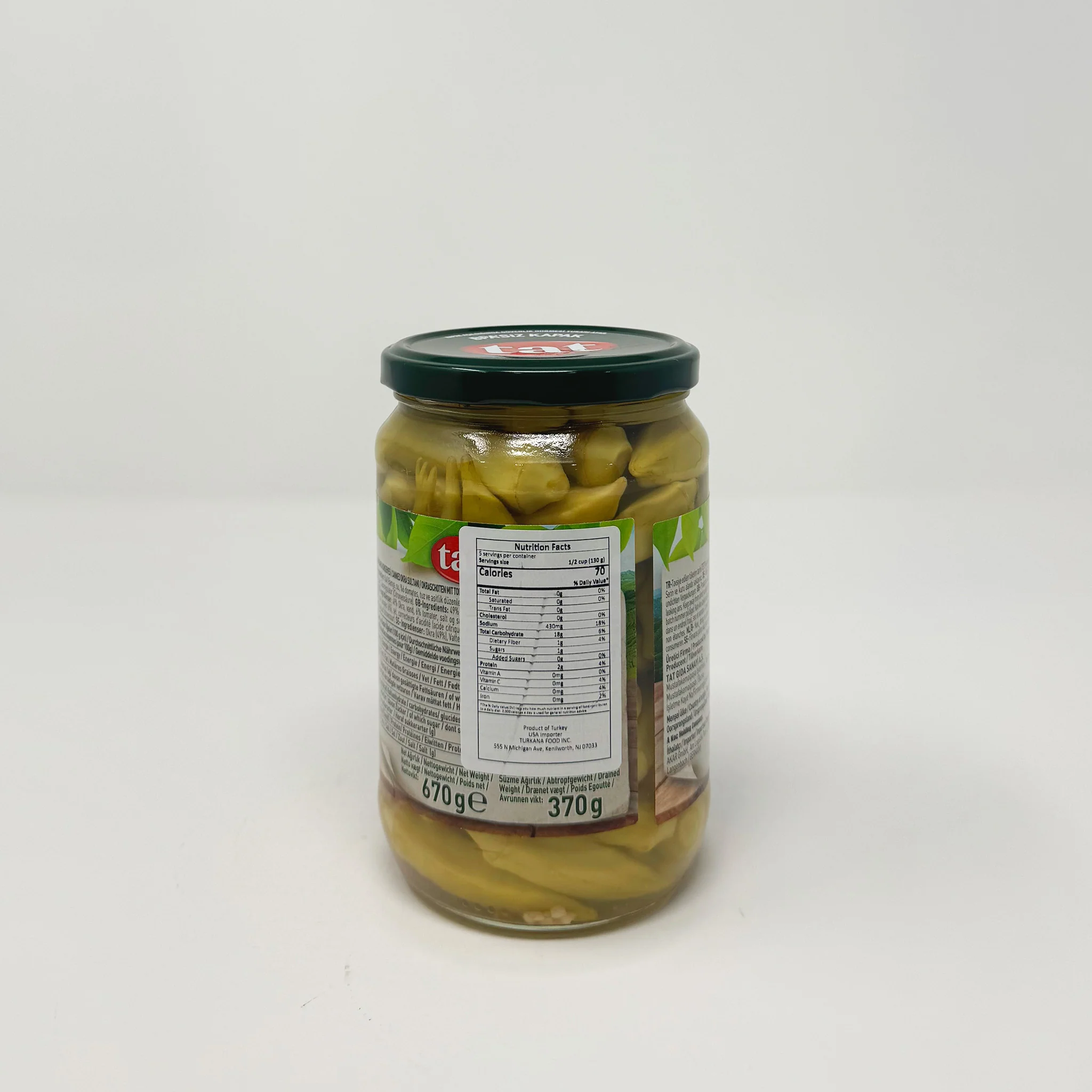 Tat Green Okra (okra Sultani) 670g - Image 2