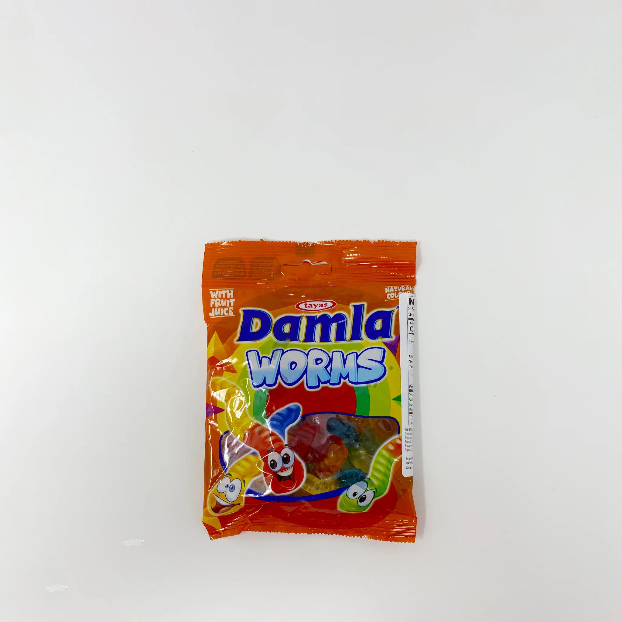 Tayas Damla Worms gummies 80g