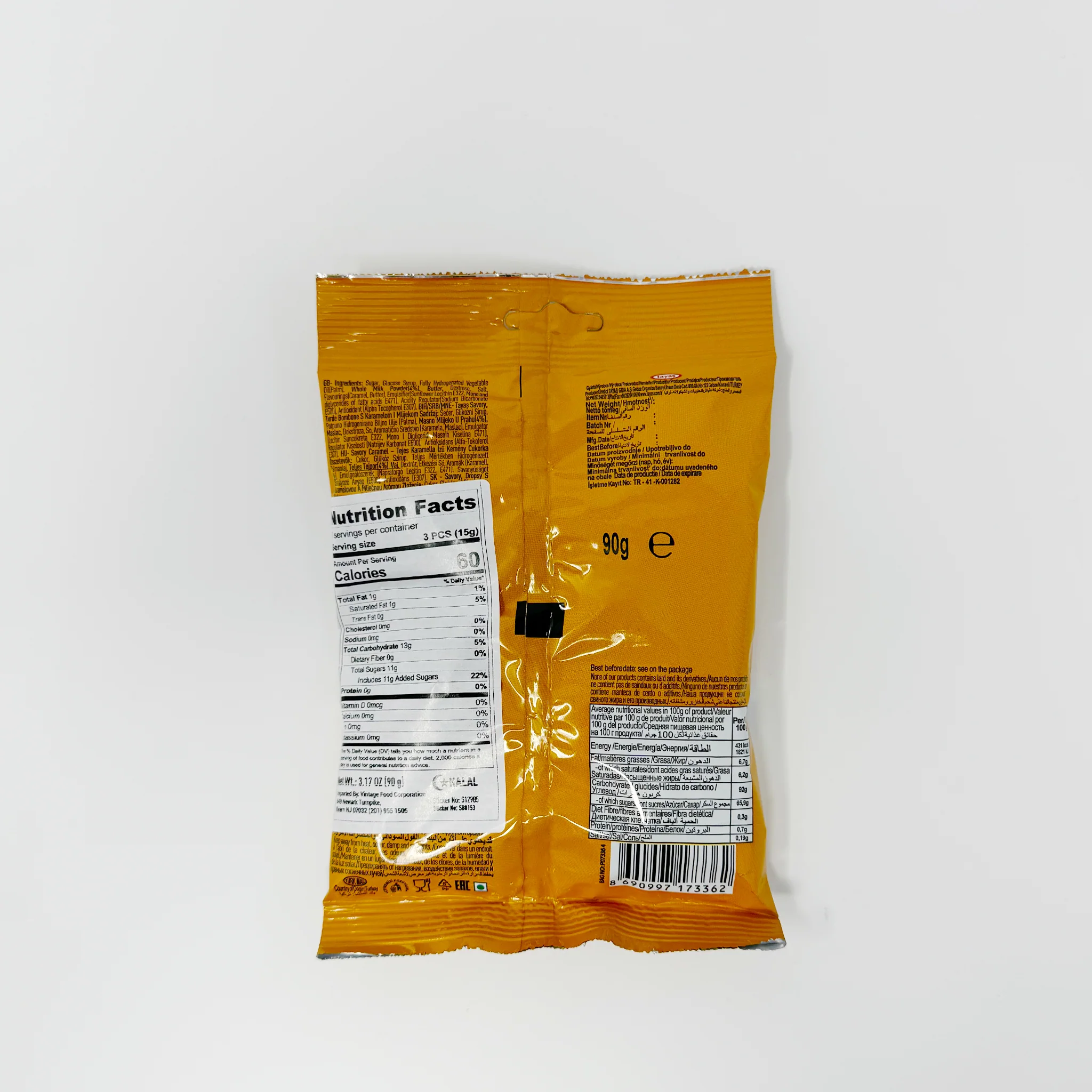Tayas Savory Caramel milk 90g - Image 2