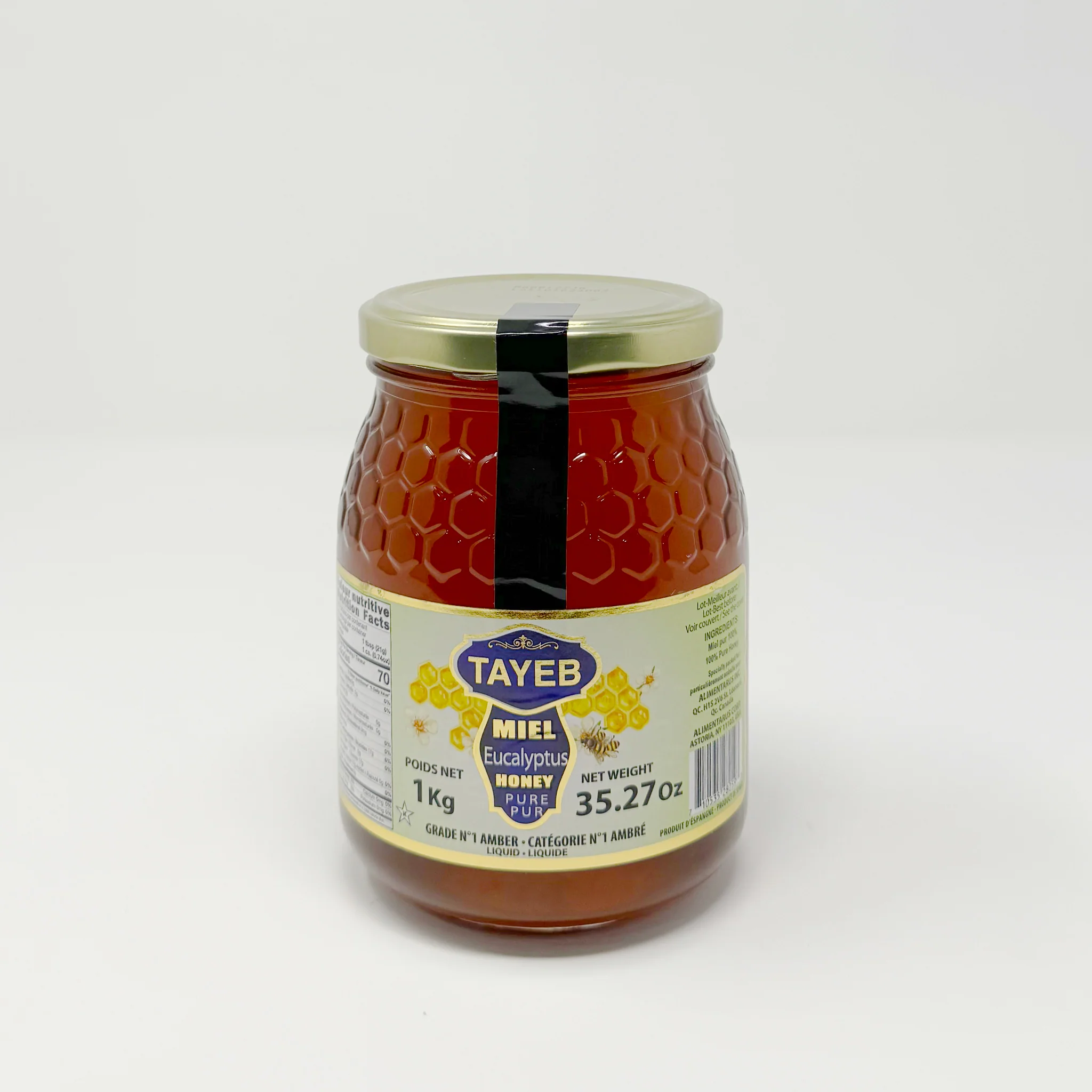 Tayeb Eucalyptus Honey Pure 1Kg