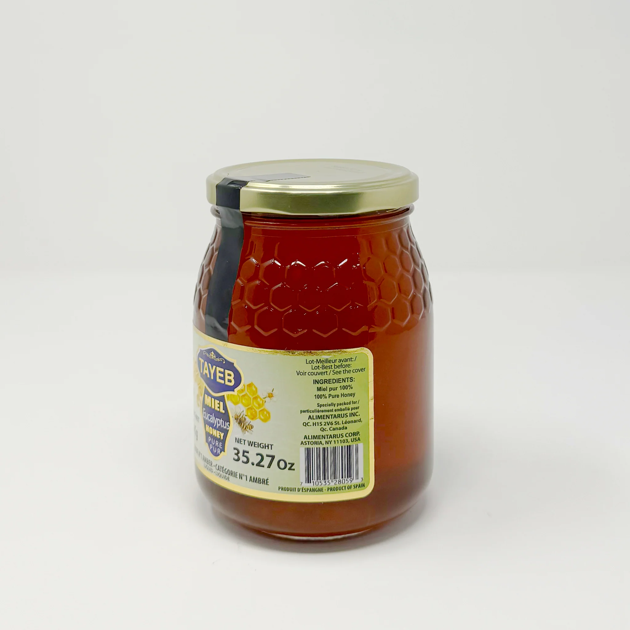 Tayeb Eucalyptus Honey Pure 1Kg - Image 2