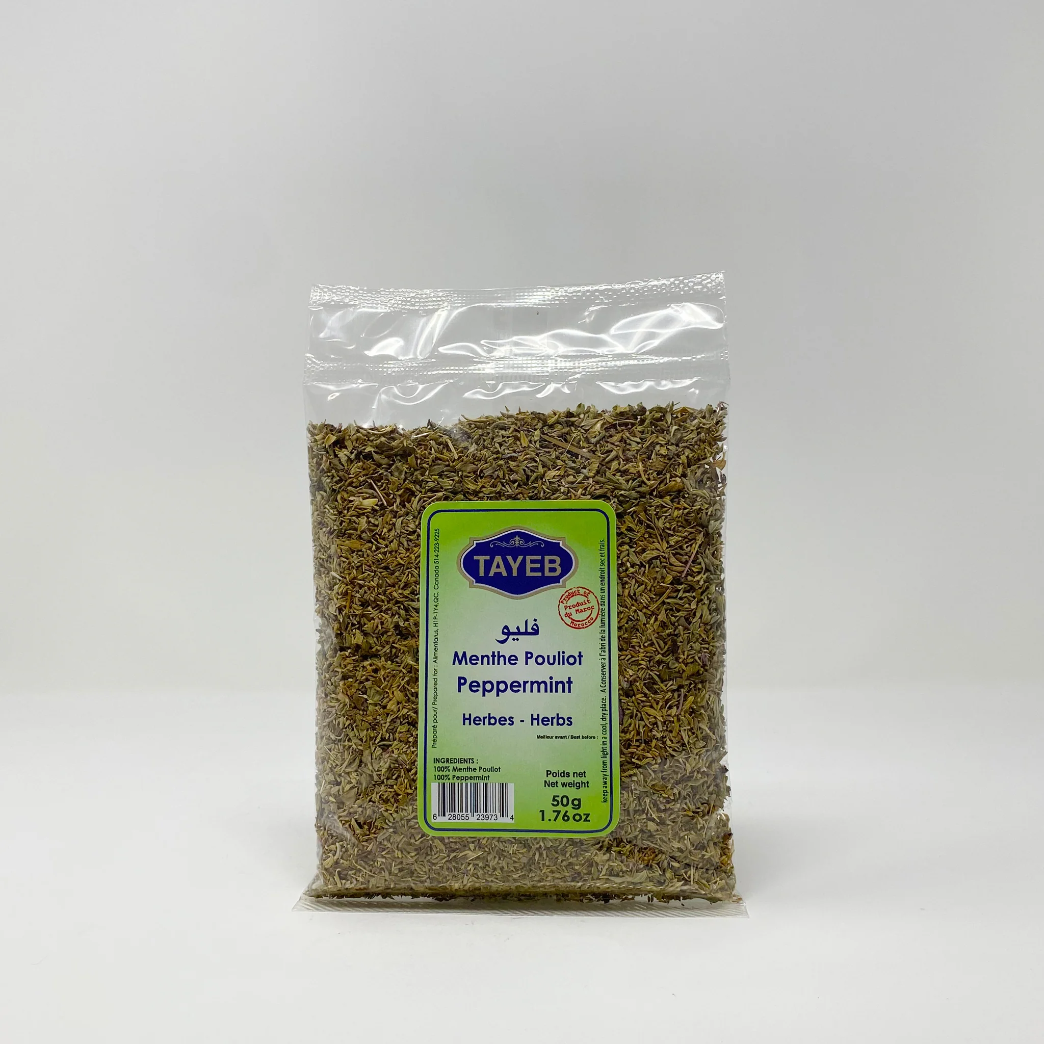 Tayeb Moroccan Menthe Pouliot peppermint 50g