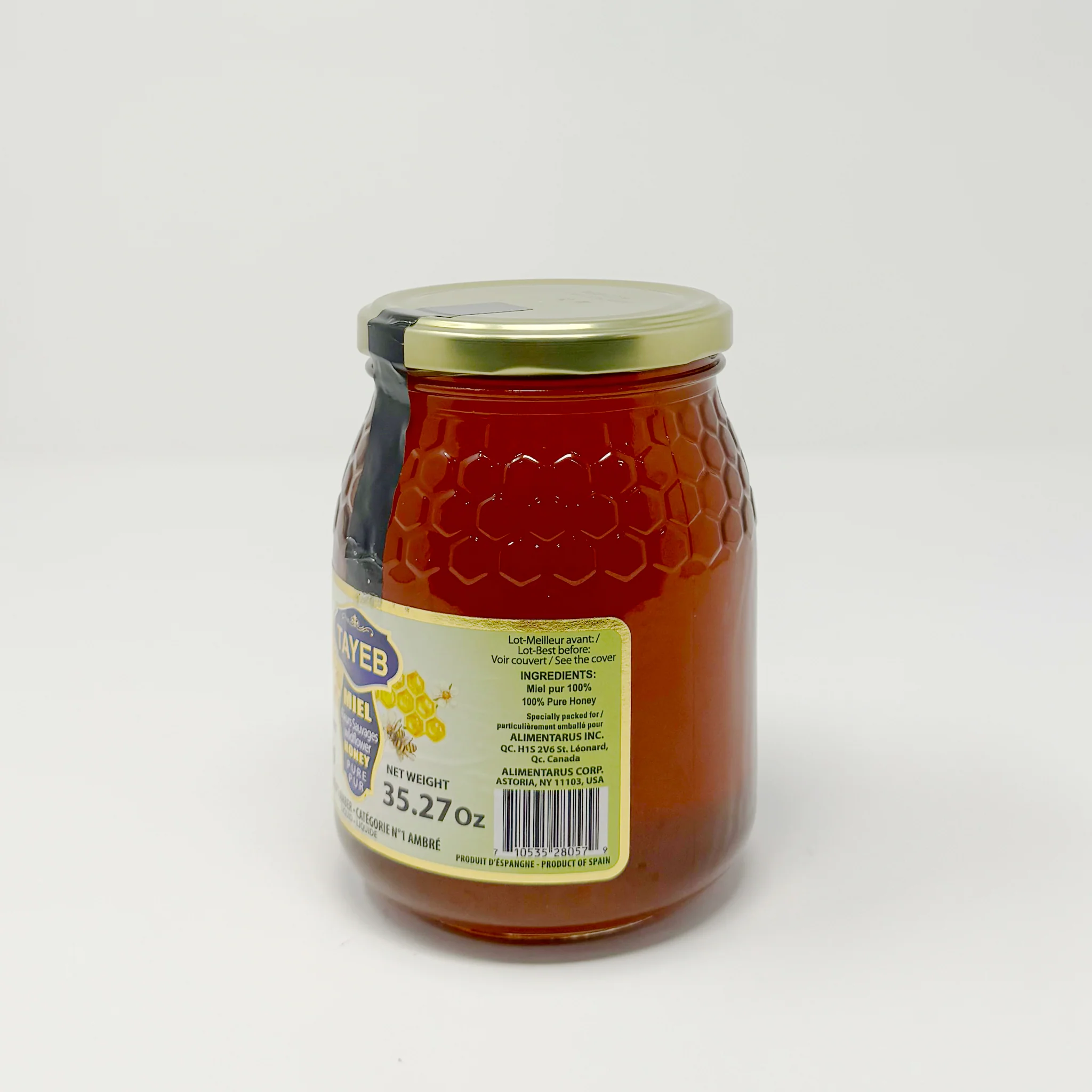 Tayeb Wildflower Honey Pure 1Kg - Image 2