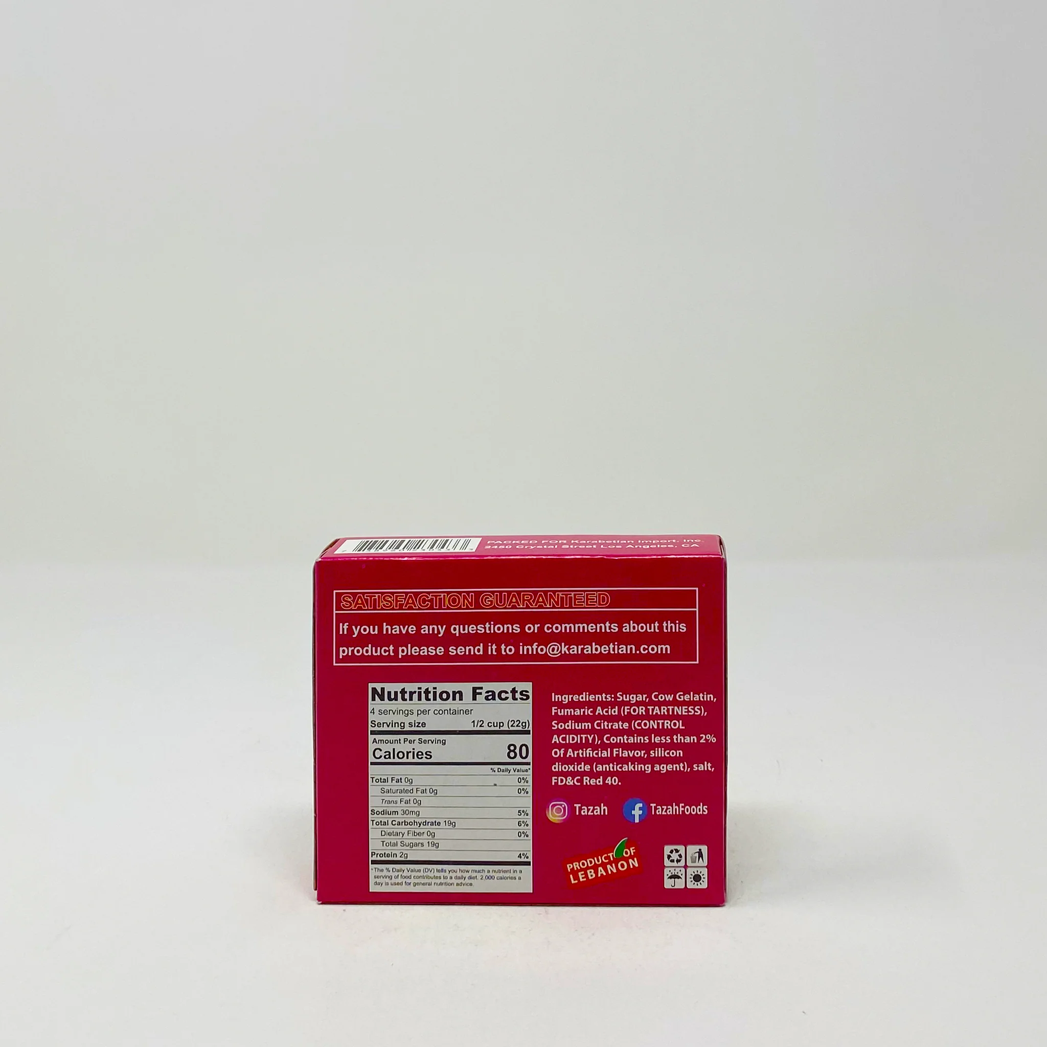 Tazah Gelatin Dessert 85g - Image 12