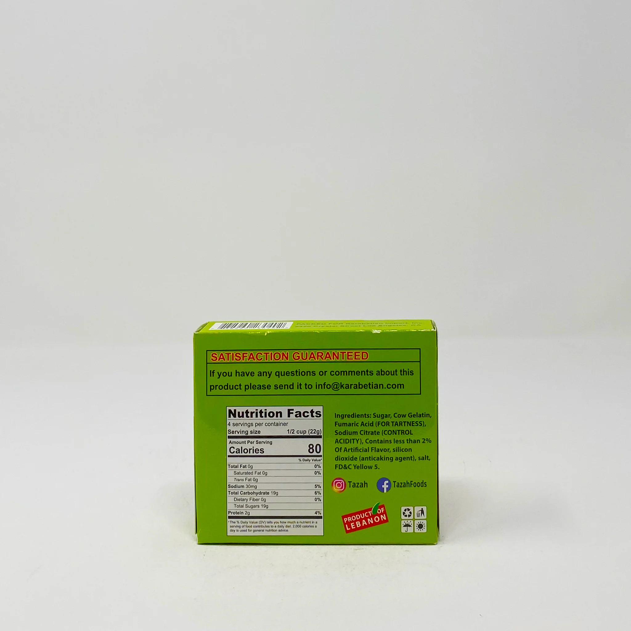 Tazah Gelatin Dessert 85g - Image 14