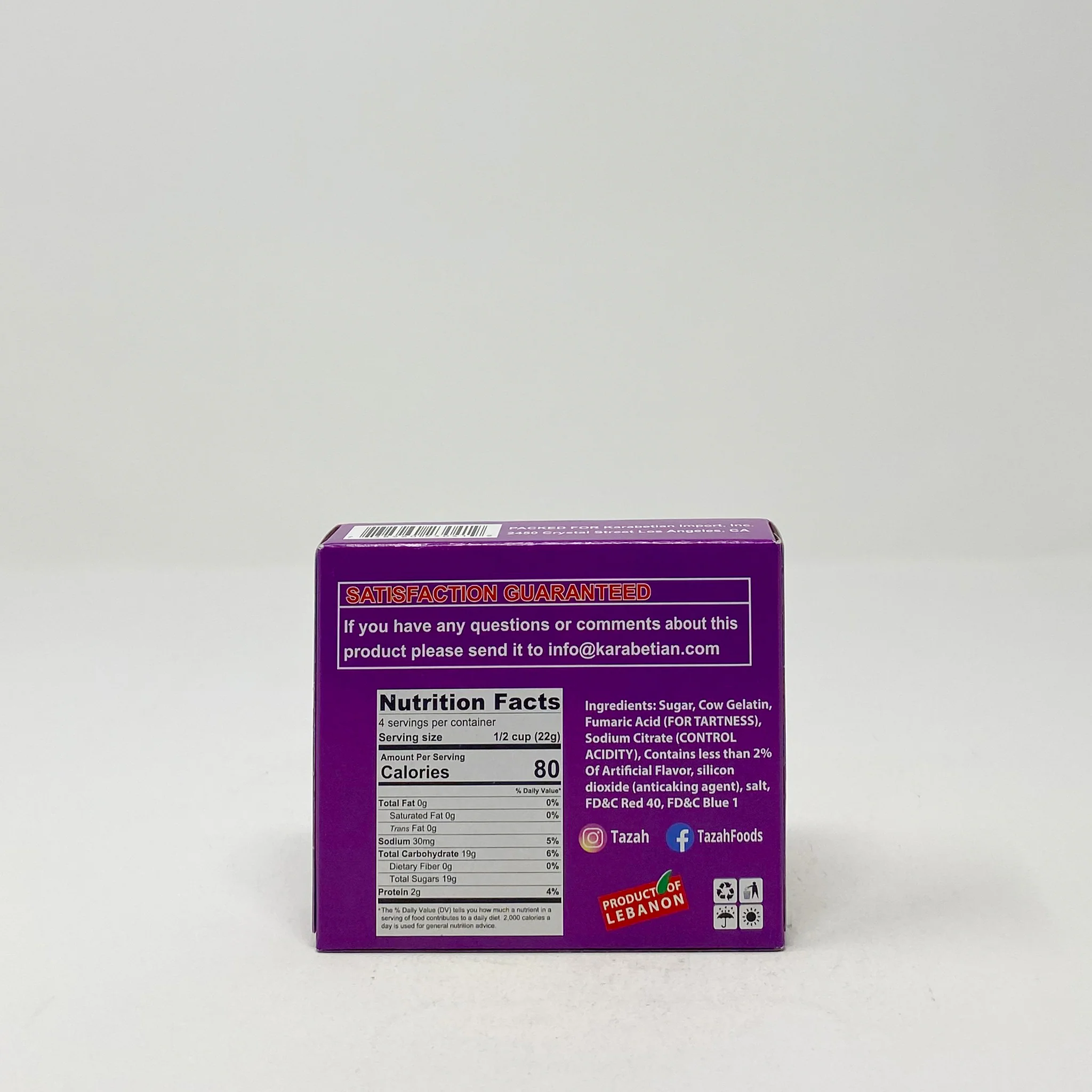 Tazah Gelatin Dessert 85g - Image 16