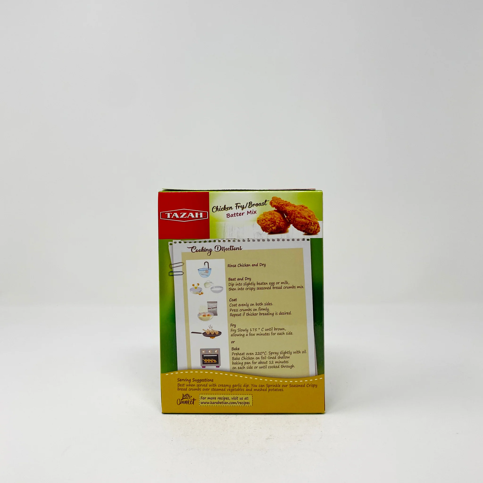 Tazah Chicken batter mix 200g - Image 2