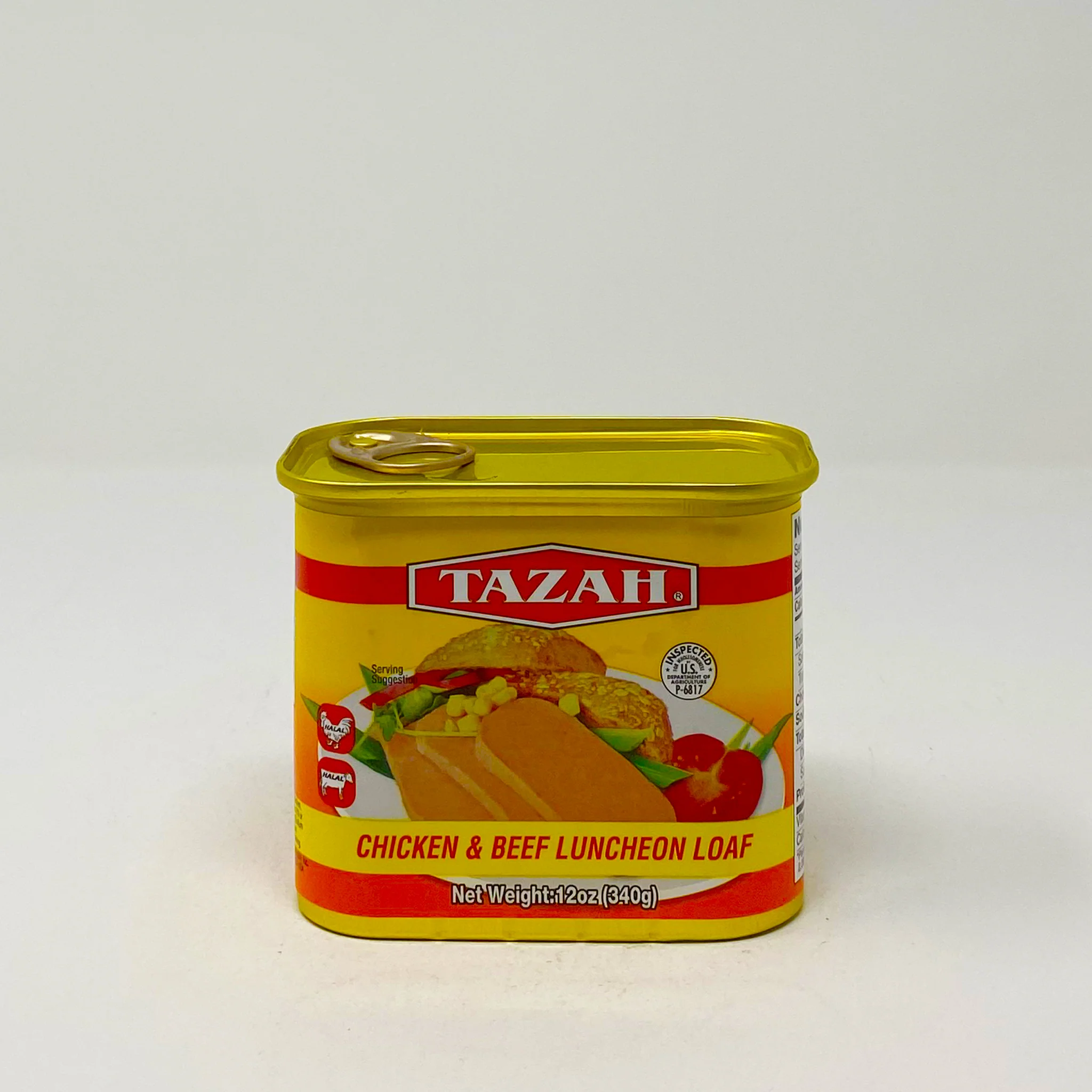 Tazah Chicken Luncheon meat 340g