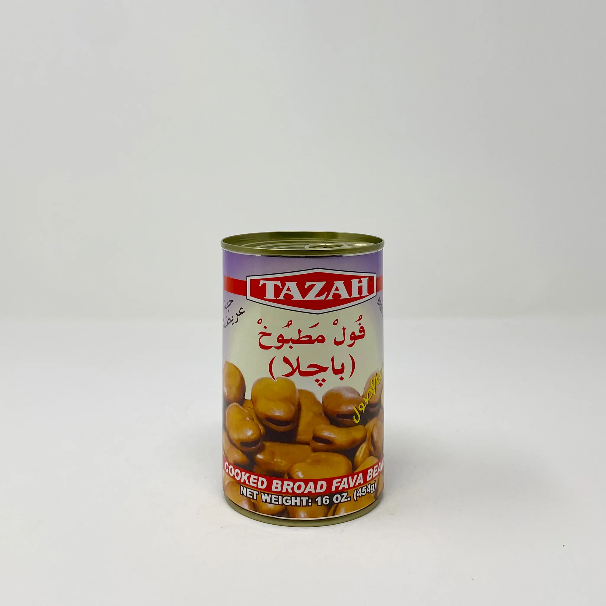 Tazah Cooked Broad Fava Beans 16 oz