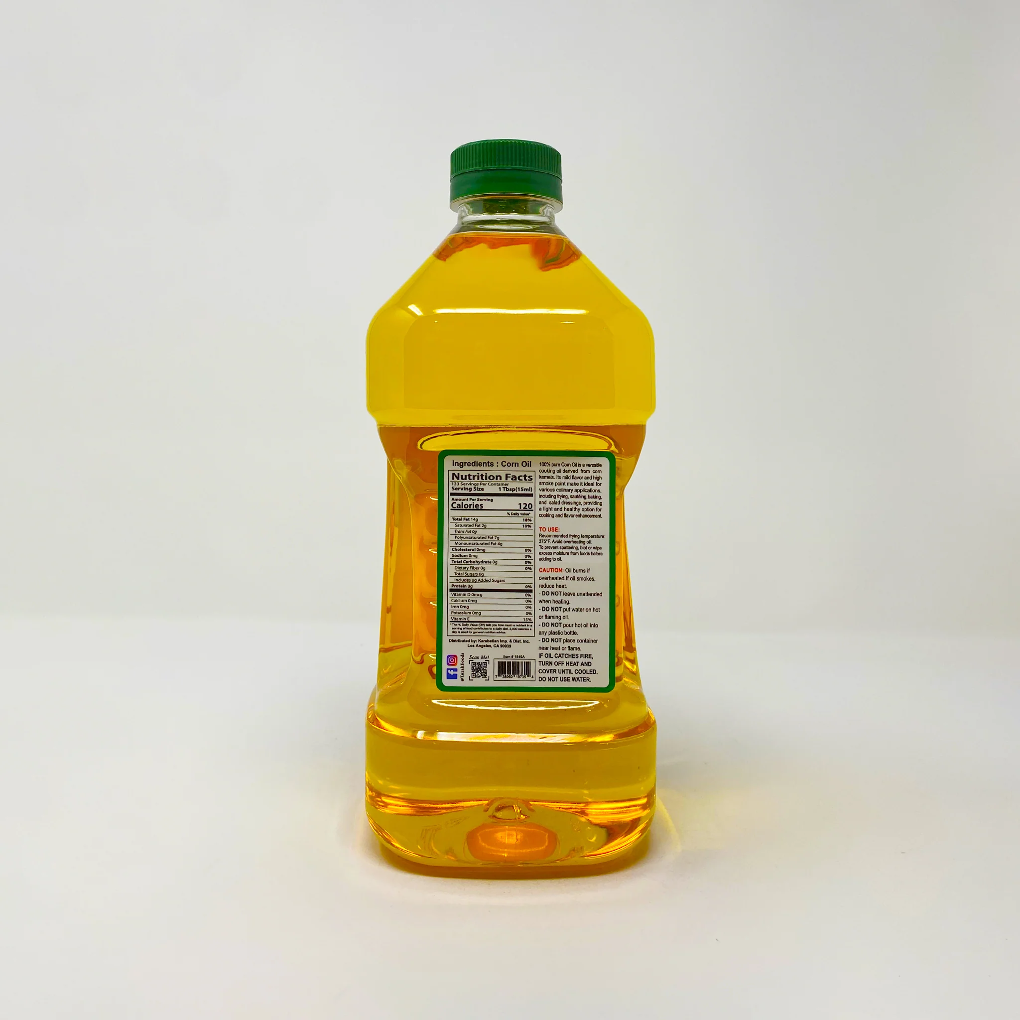 Tazah corn oil 2 Liters - Image 2