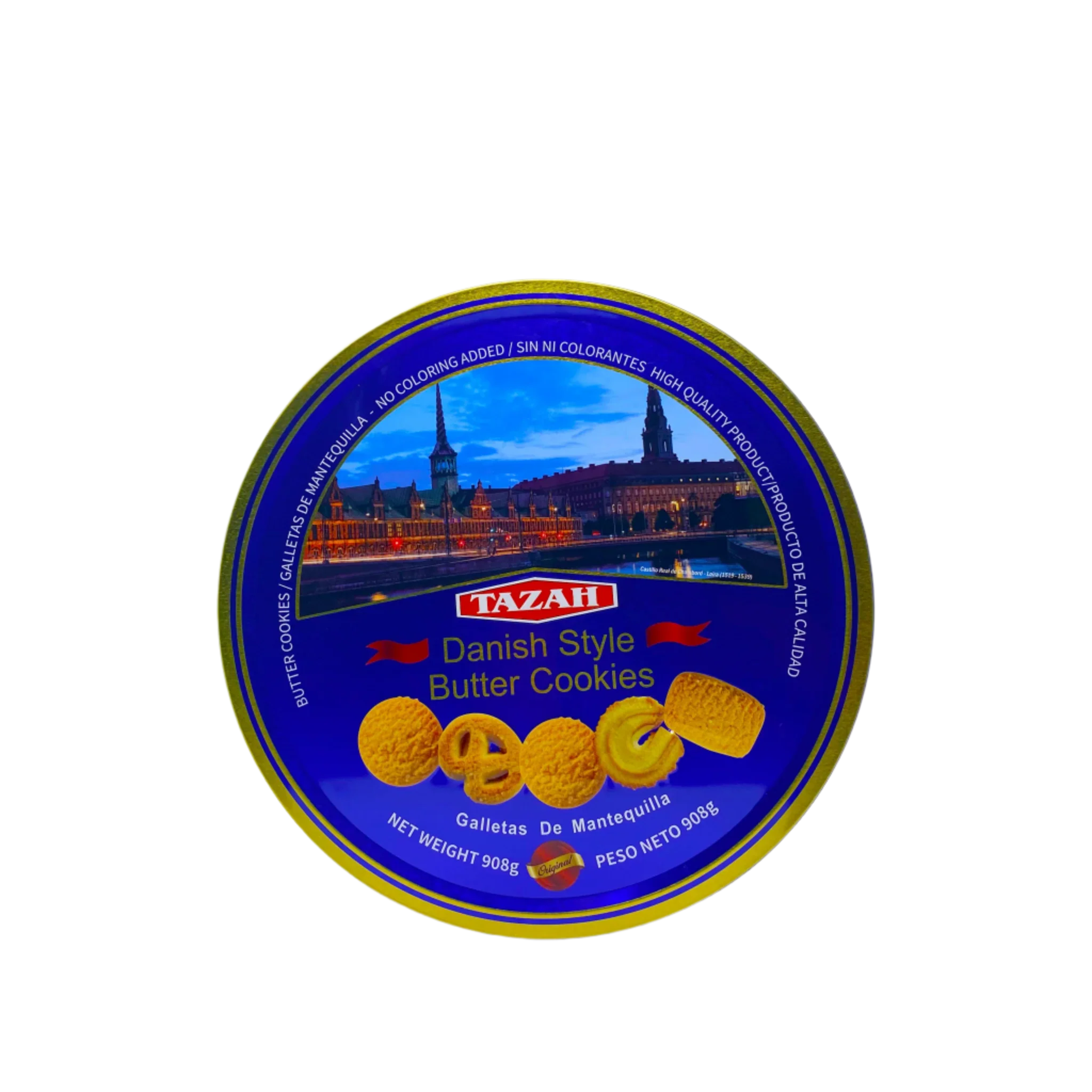 Tazah Danish Style butter cookie 908g - Image 4