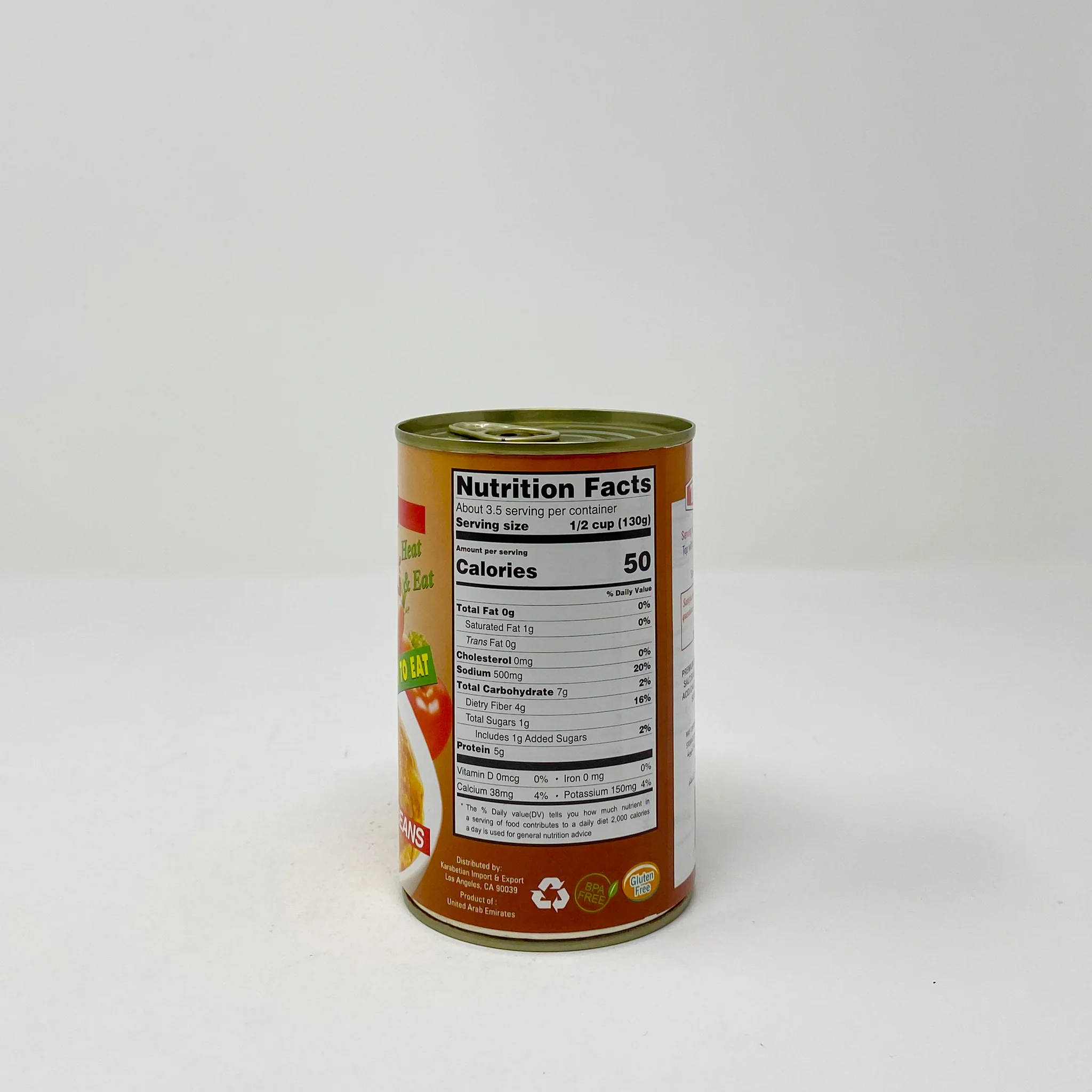 Tazah Egyptian strained Fava beans 16oz - Image 3