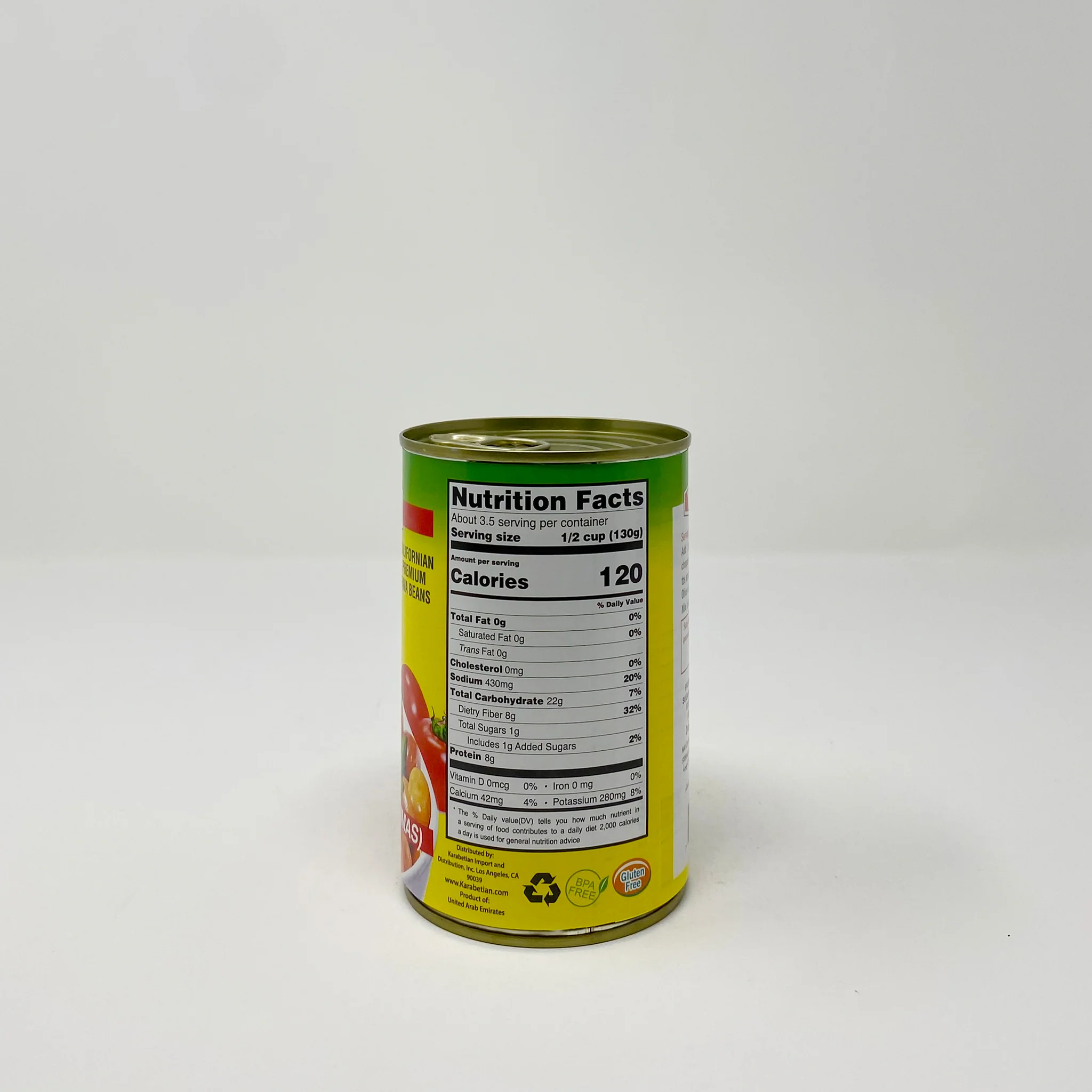 Tazah Fava Beans 16oz can - Image 3