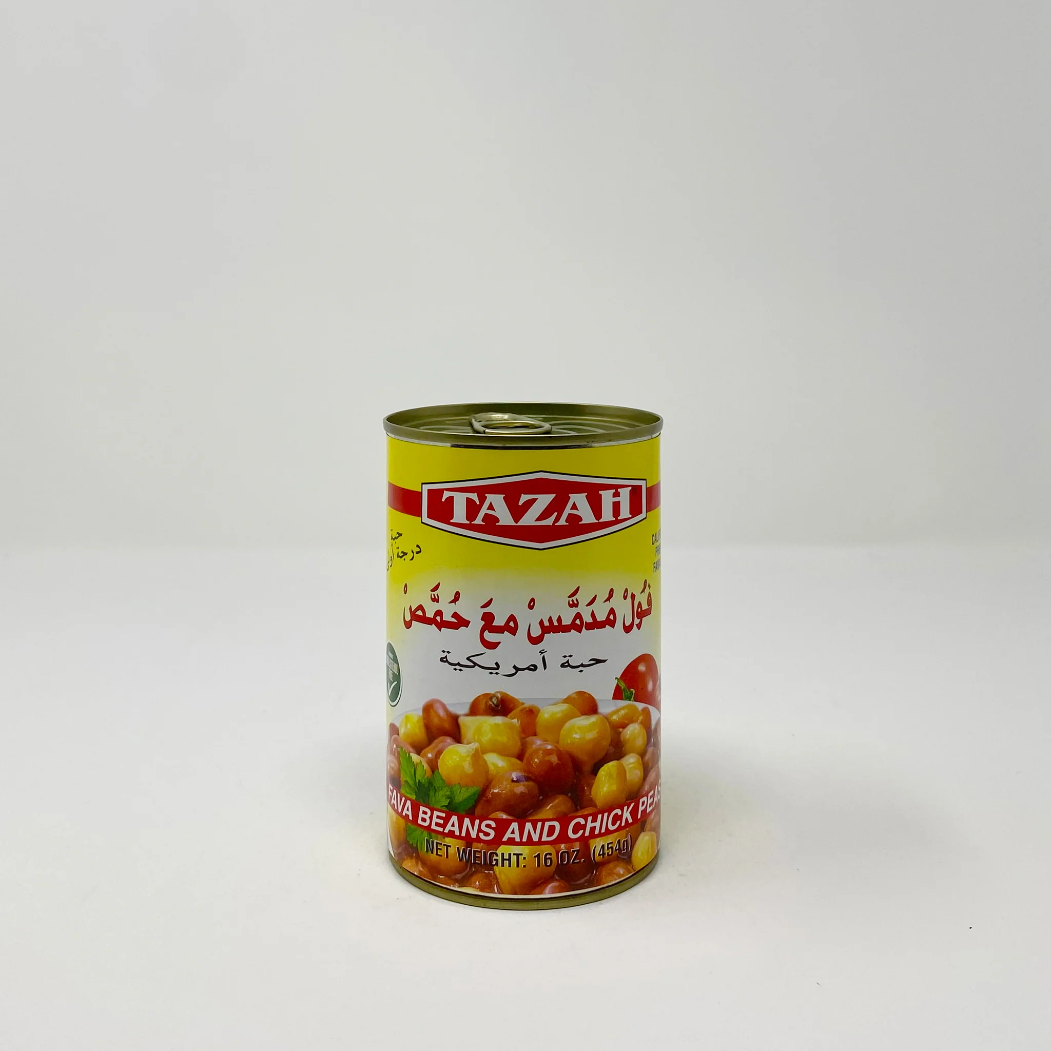 Tazah Fava Beans and chick peas 16 0z