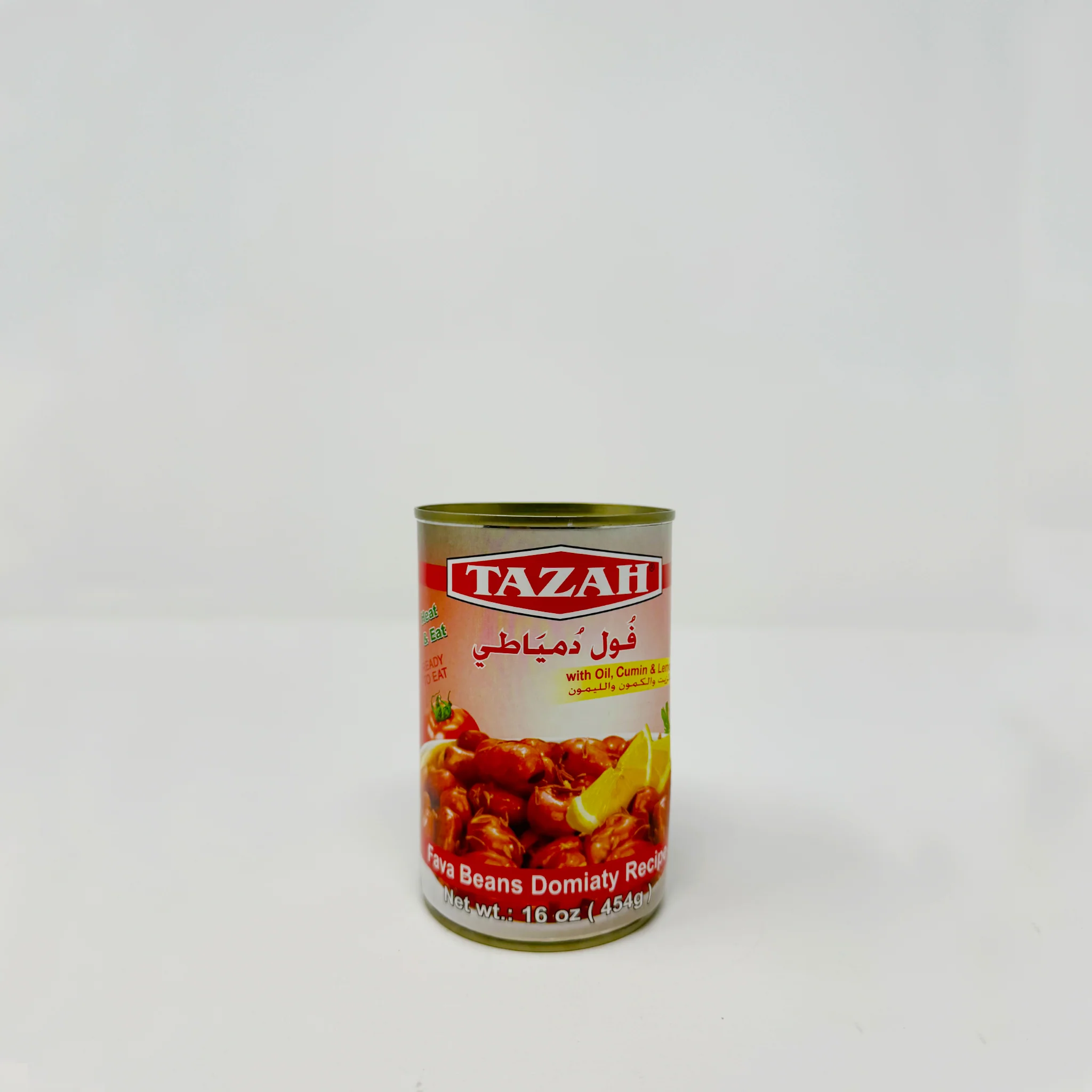 Tazah Fava Beans Domiaty 16oz can