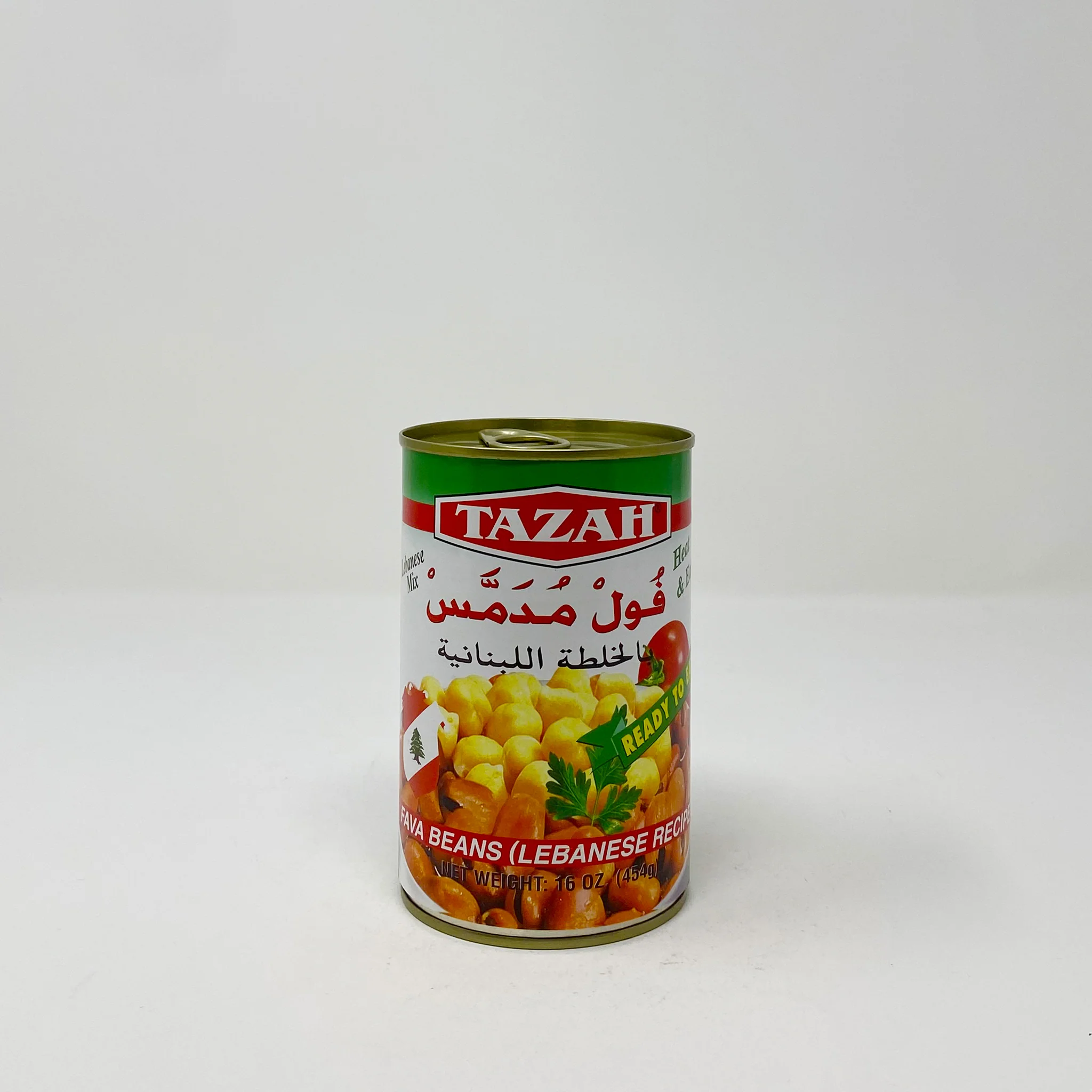 Tazah Fava beans Lebanese recipe 16 oz