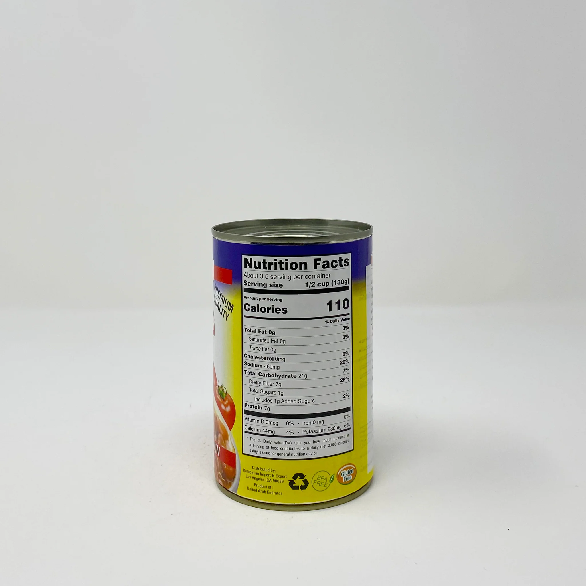 Tazah Fava Beans with cumin 16 oz - Image 2