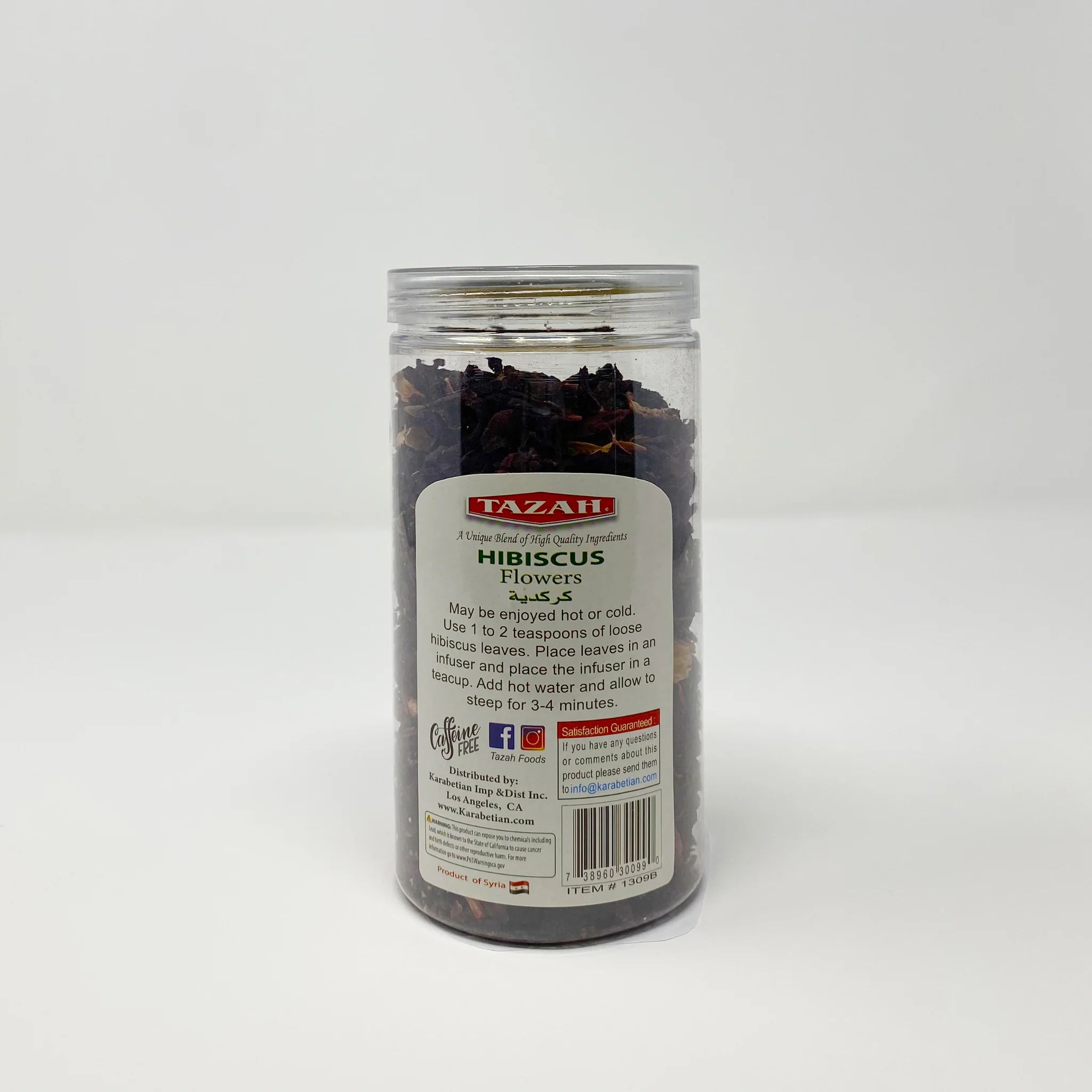 Tazah Hibiscus Flower 142g - Image 2