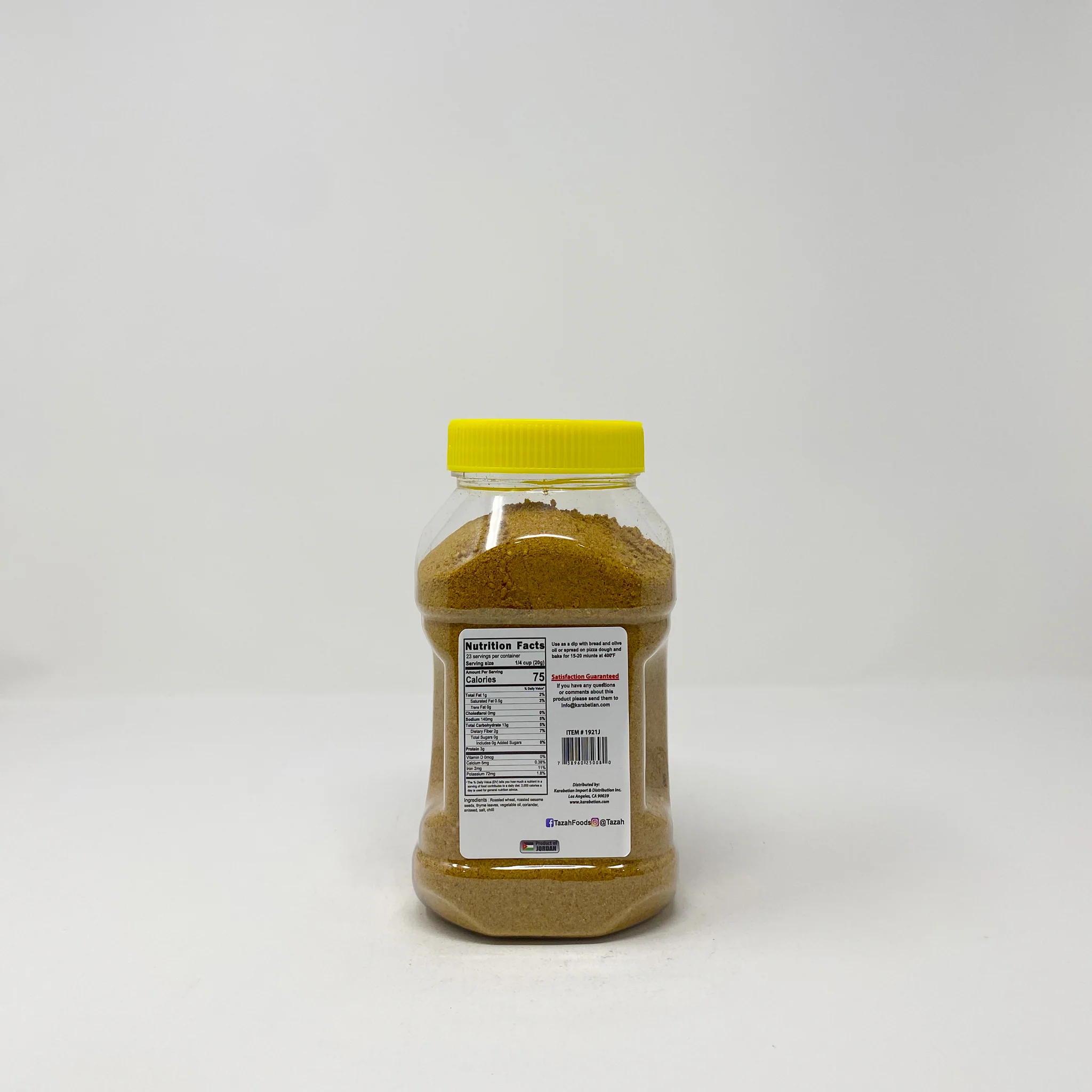 Tazah Jordanian green Zaatar 454g - Image 2