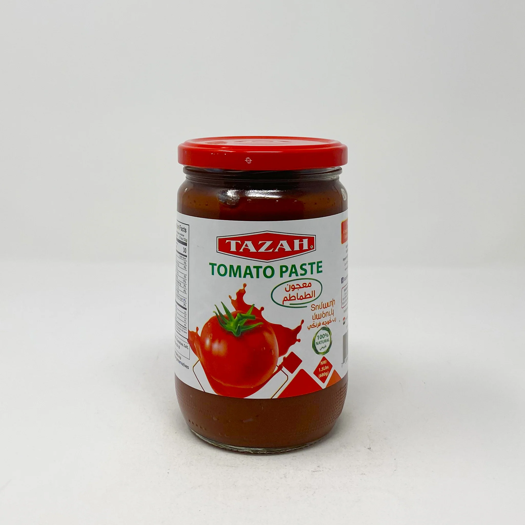 Tazah tomato paste 680g