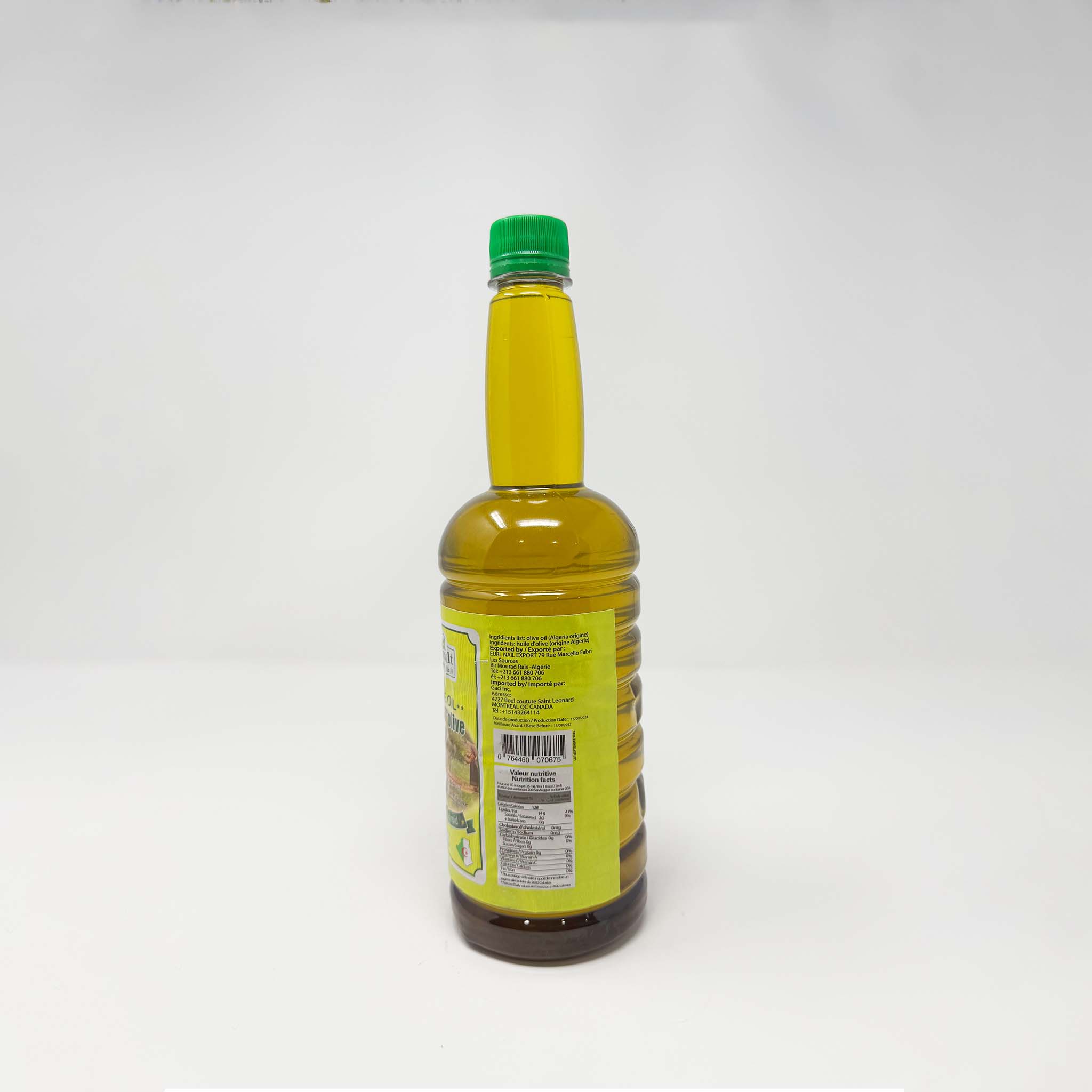 Tazmalt extra virgin Algerian olive oil 1L - Image 2
