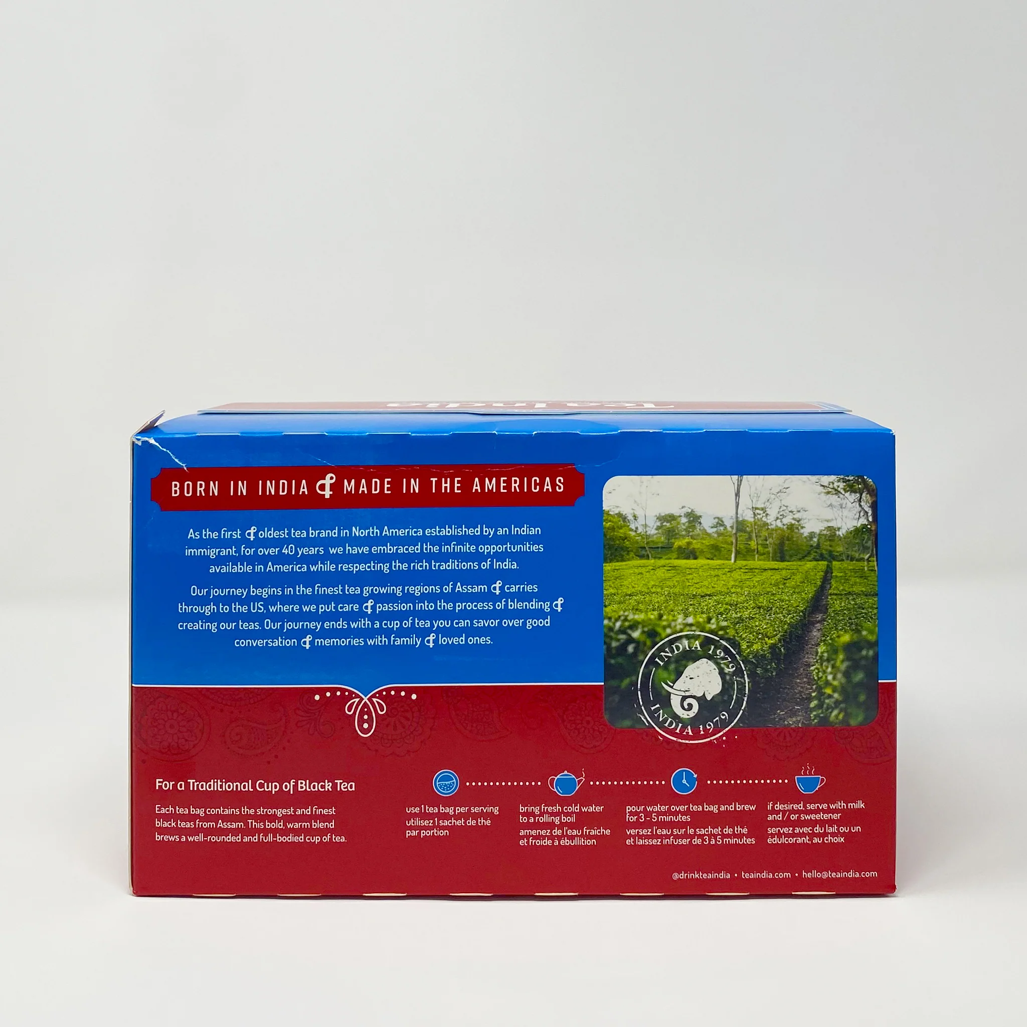 Tea India black tea round 216 bags - Image 2