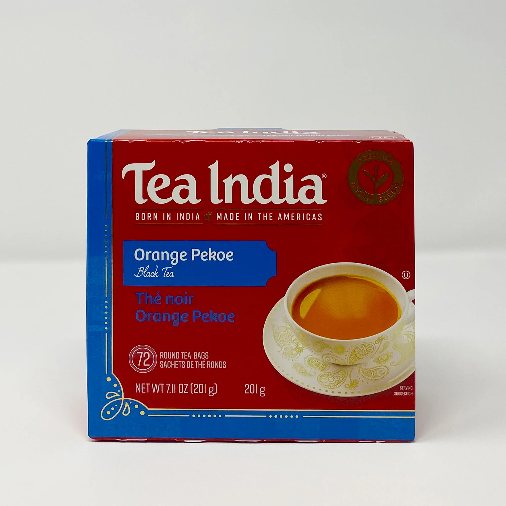 Tea India black tea round 72 bags