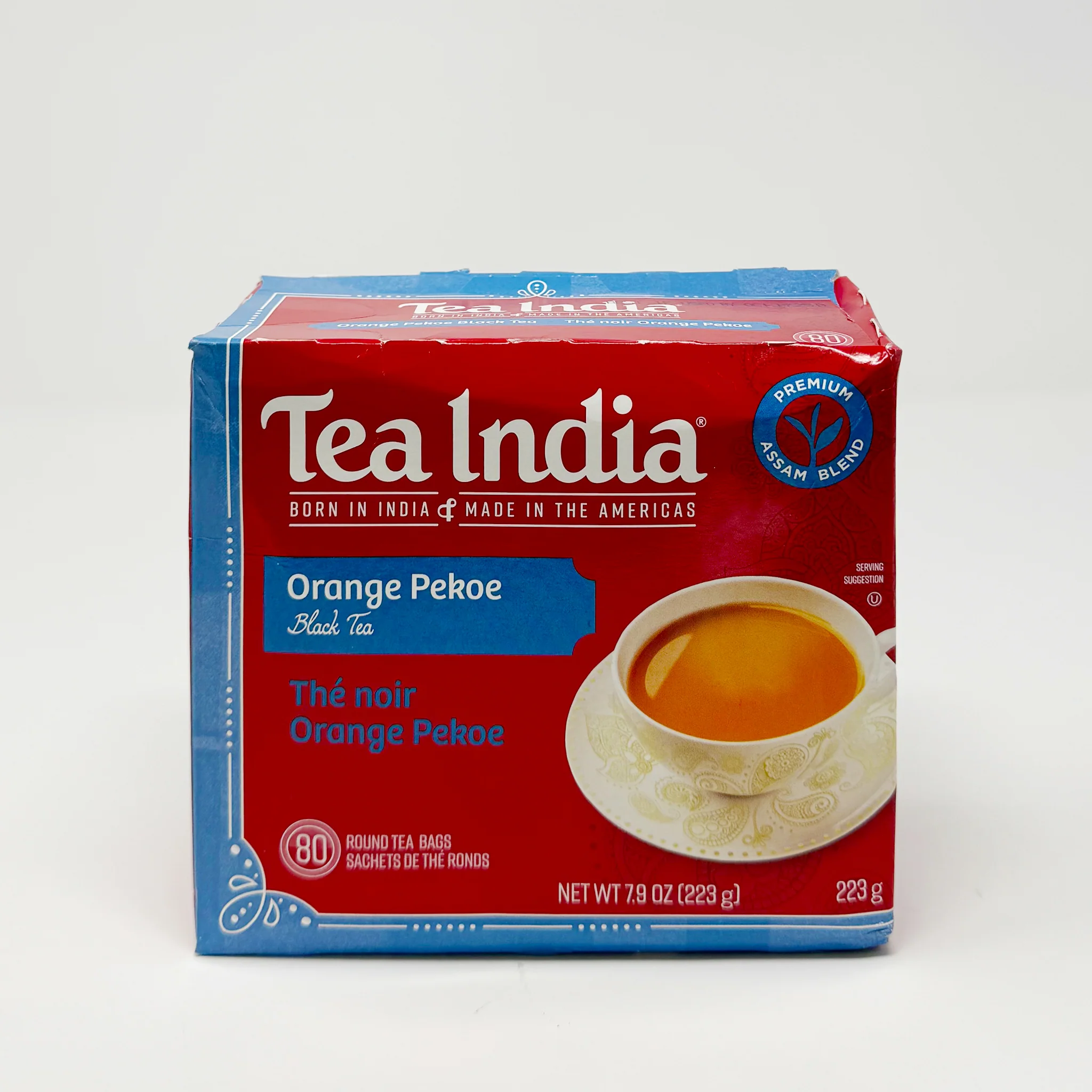 Tea India black tea round 80 bags
