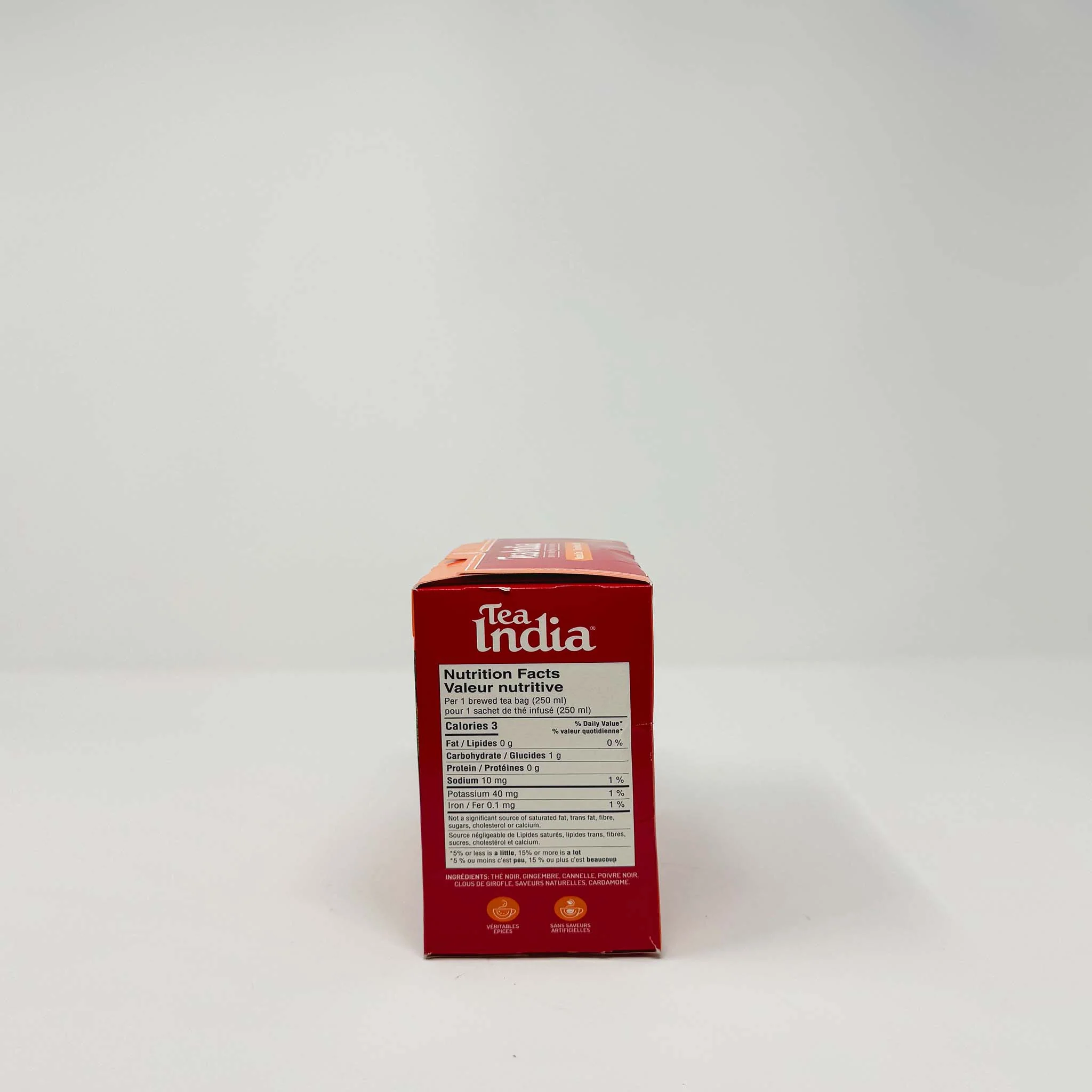 Tea India black tea with Masala Chai 80 Round Tea Bags - Image 2