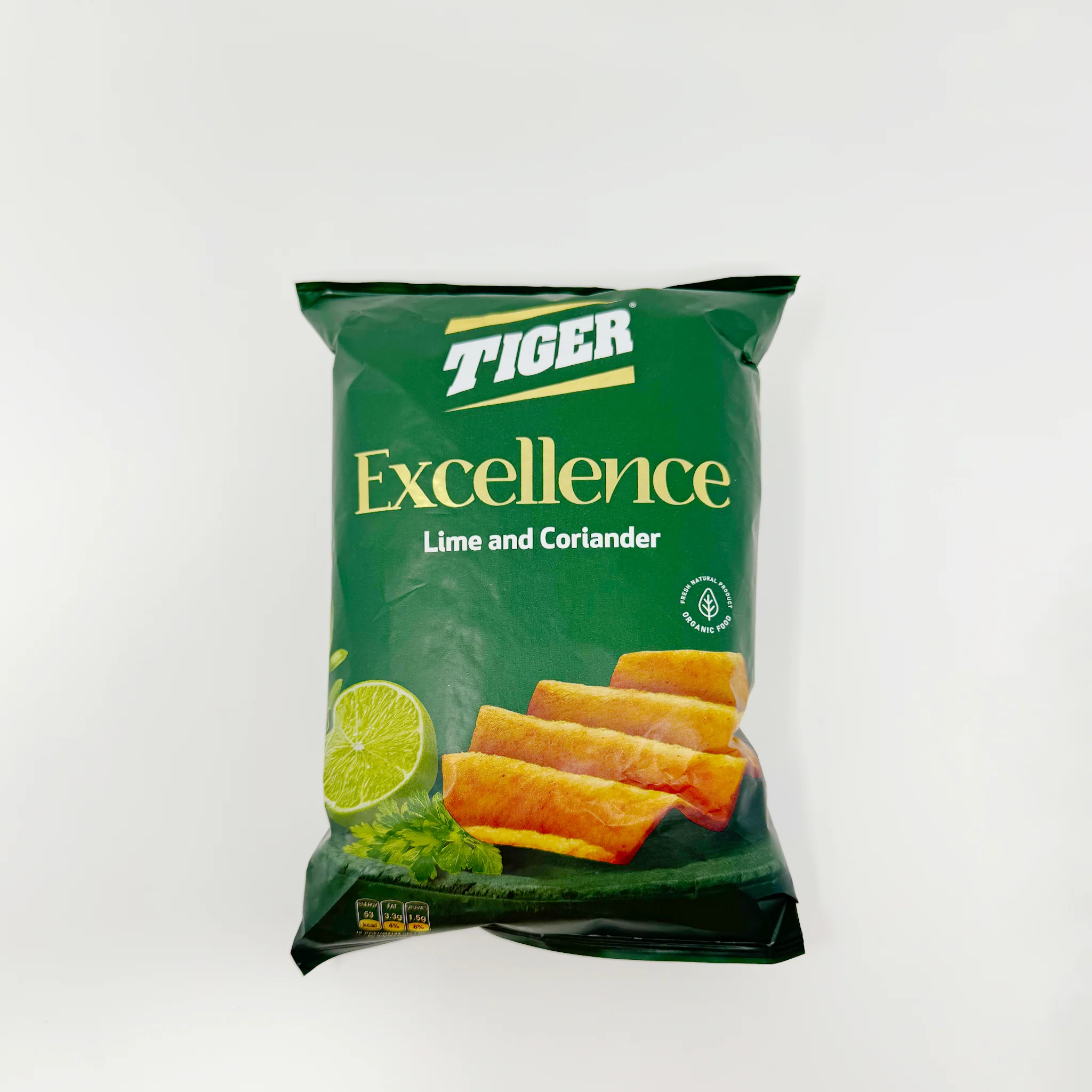 Tiger Egyptian Lime & Coriander Chips 80g
