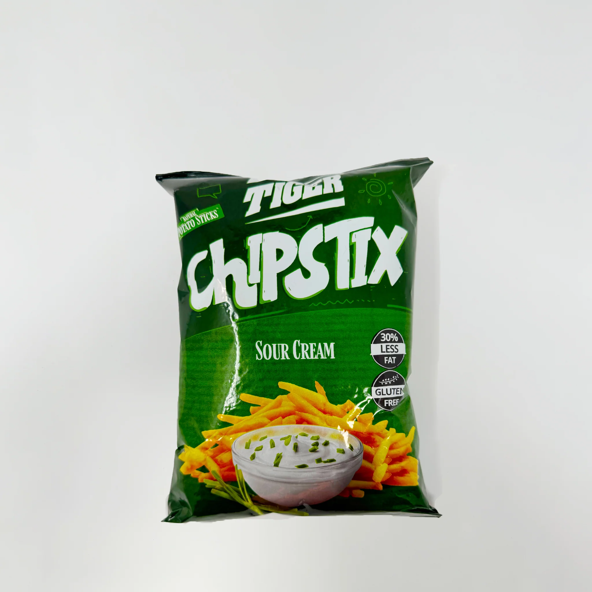Tiger Egyptian Sour Cream Stick Chips 80g