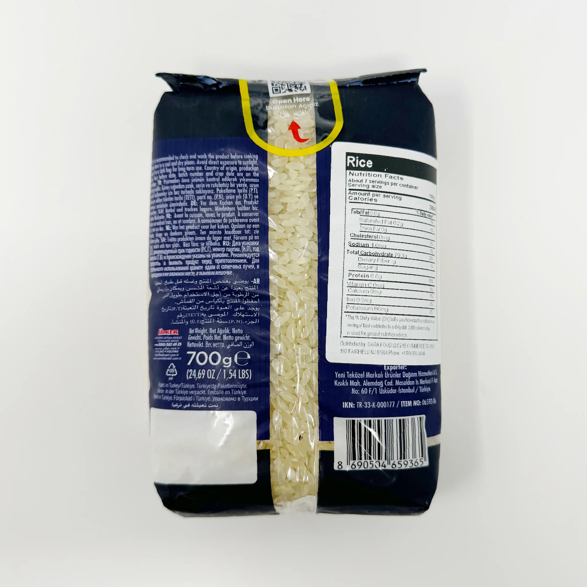 Ulker Bizim Baldo Rice 700g - Image 2