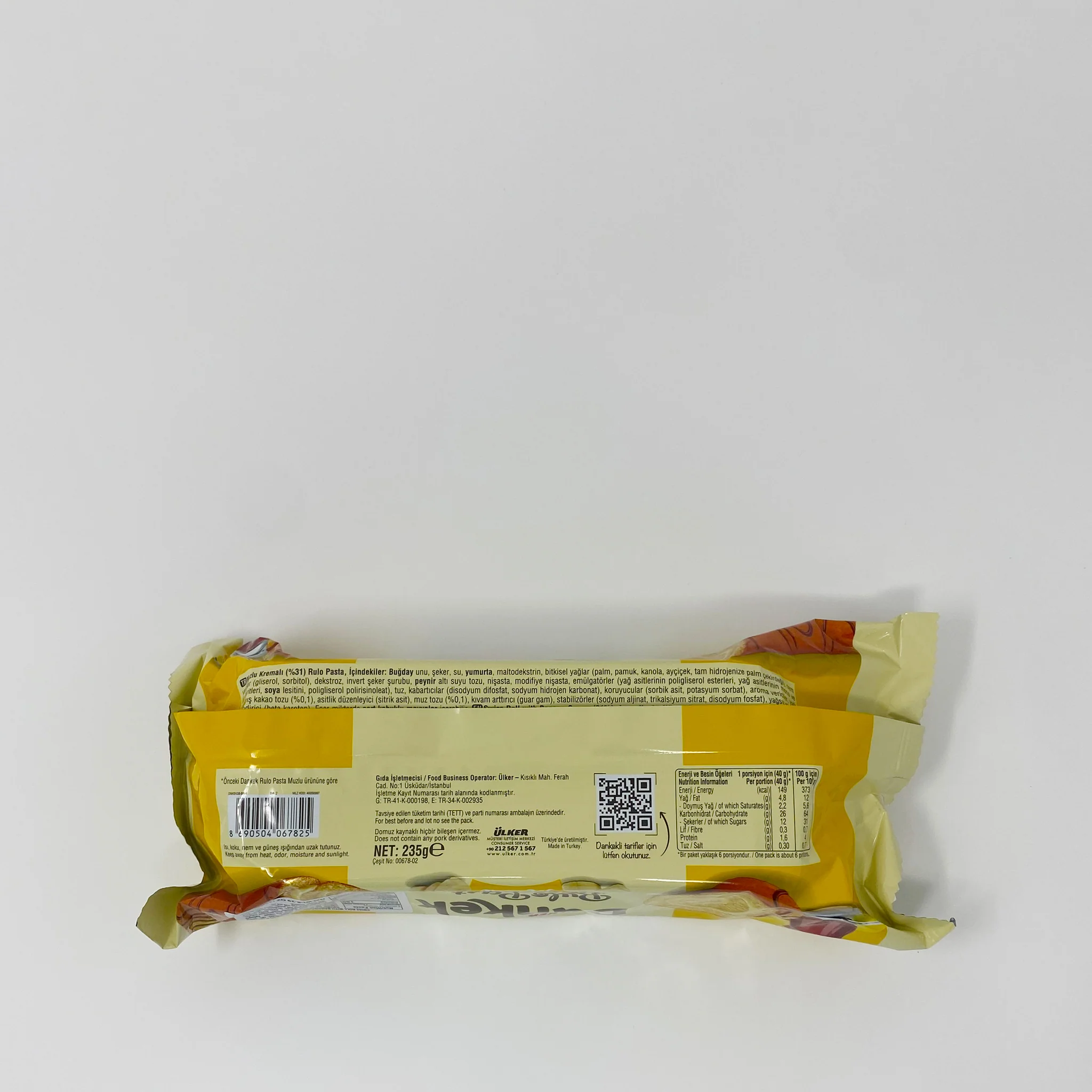 Ulker Dankek Rulo cakes 235g - Image 2