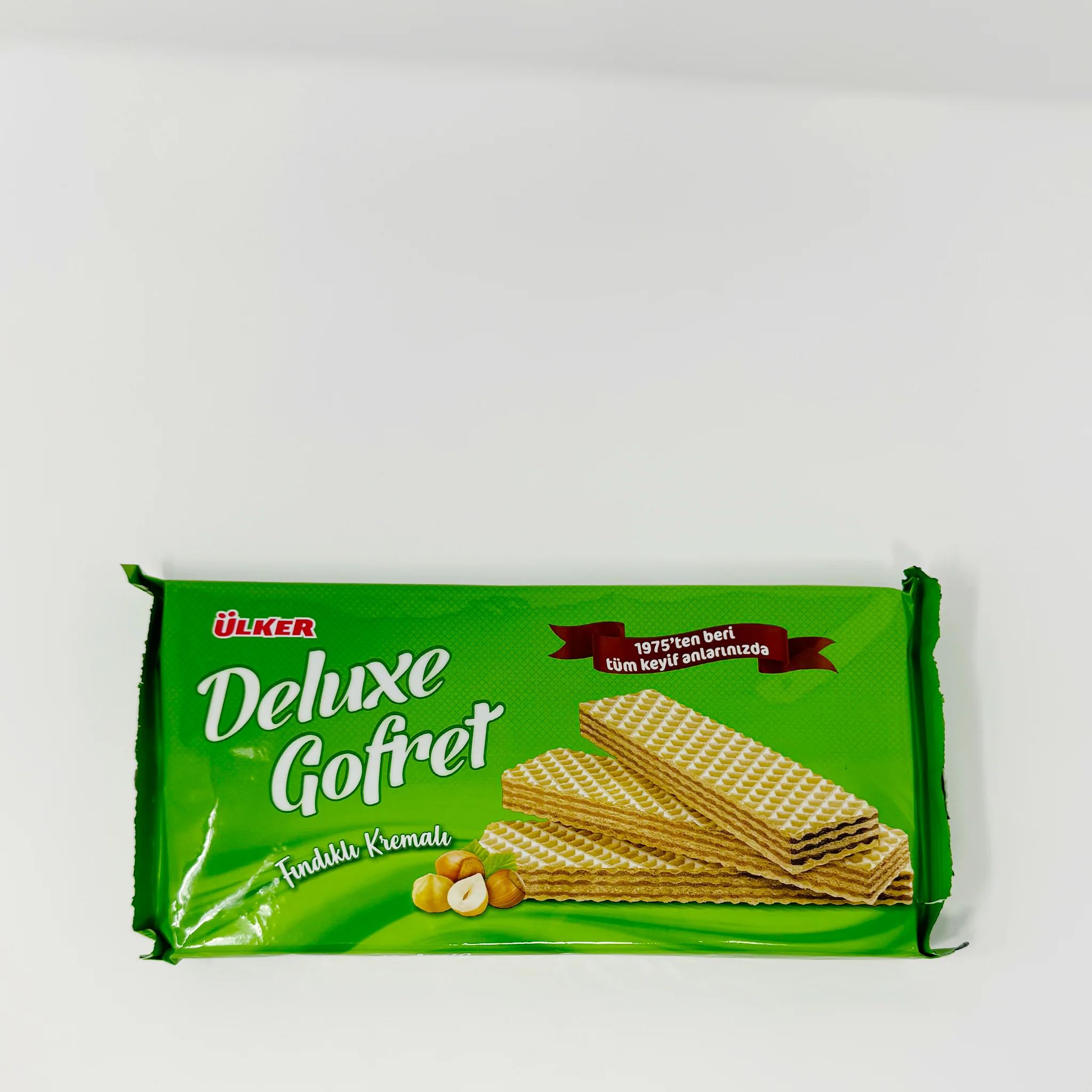 Ulker Deluxe Gofret Hazelnut wafer 220g