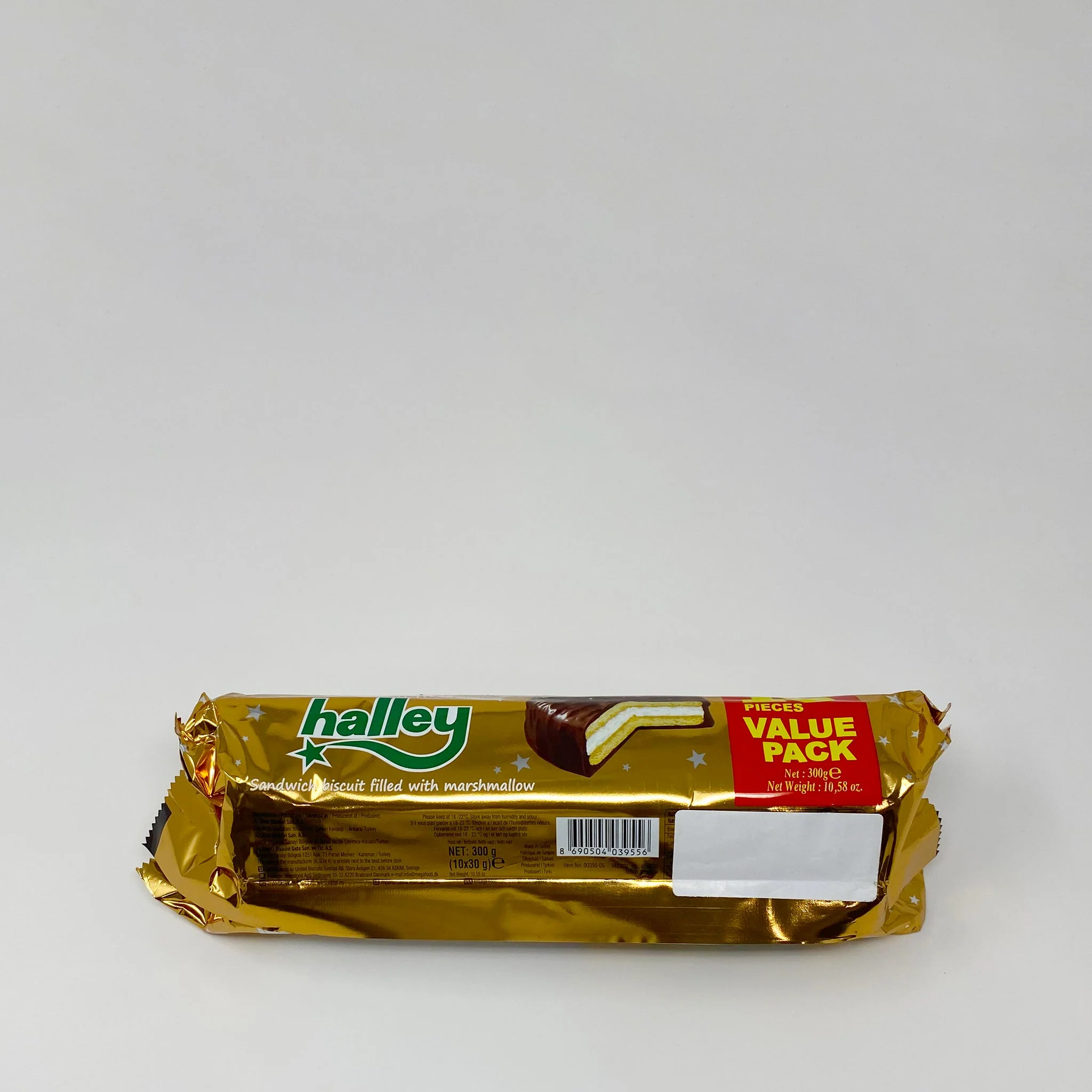 Ulker Halley Chocolate marshmallow sandwich 300g - Image 2