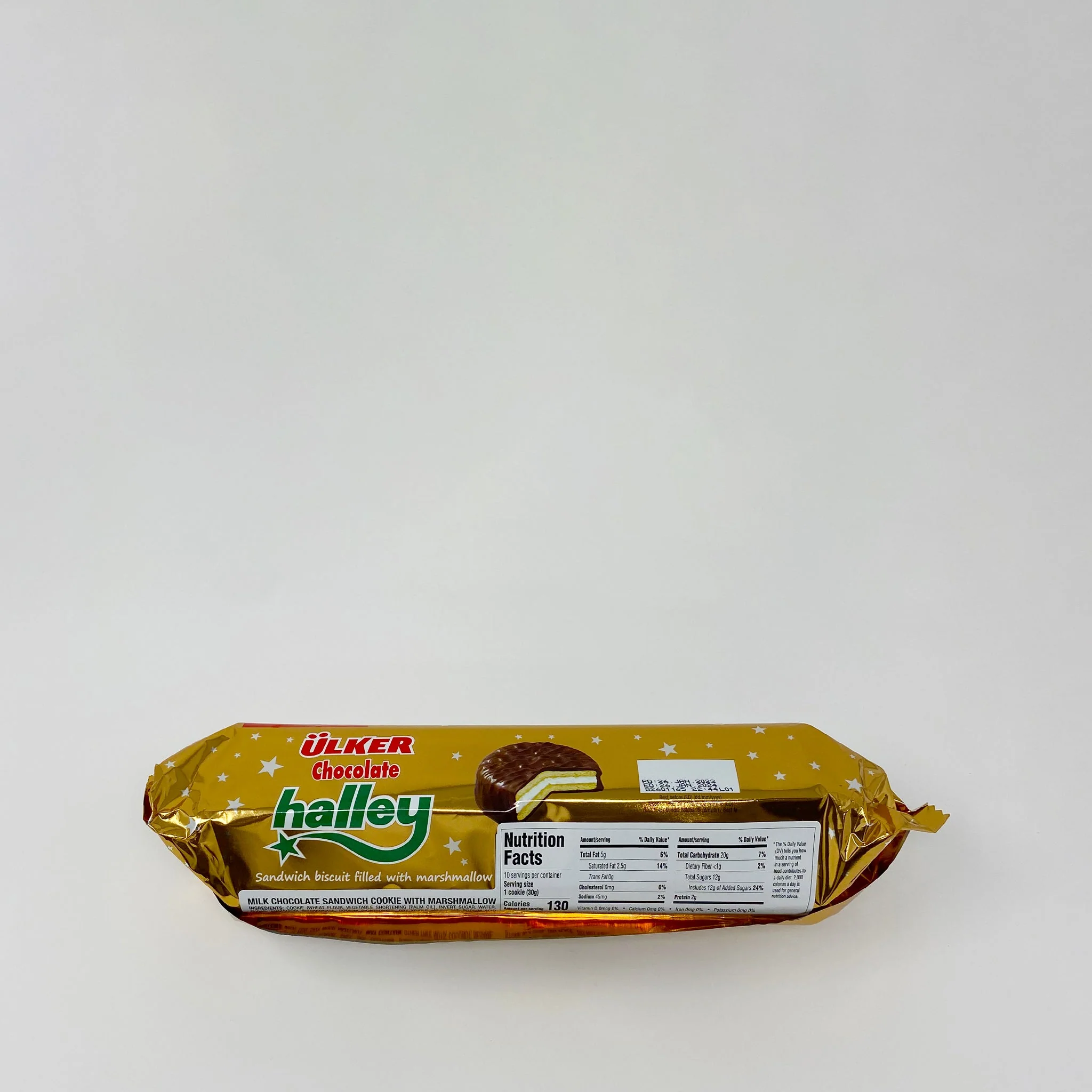 Ulker Halley Chocolate marshmallow sandwich 300g - Image 3