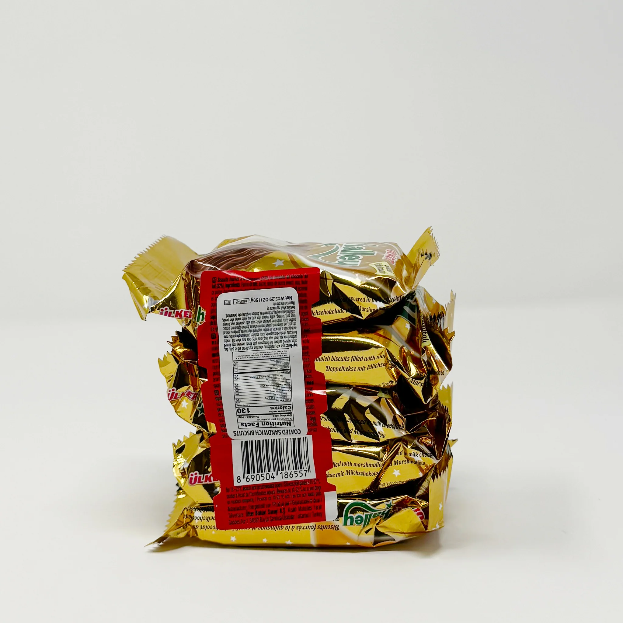 Ulker Halley Chocolate marshmallow sandwich 5*30g - Image 2