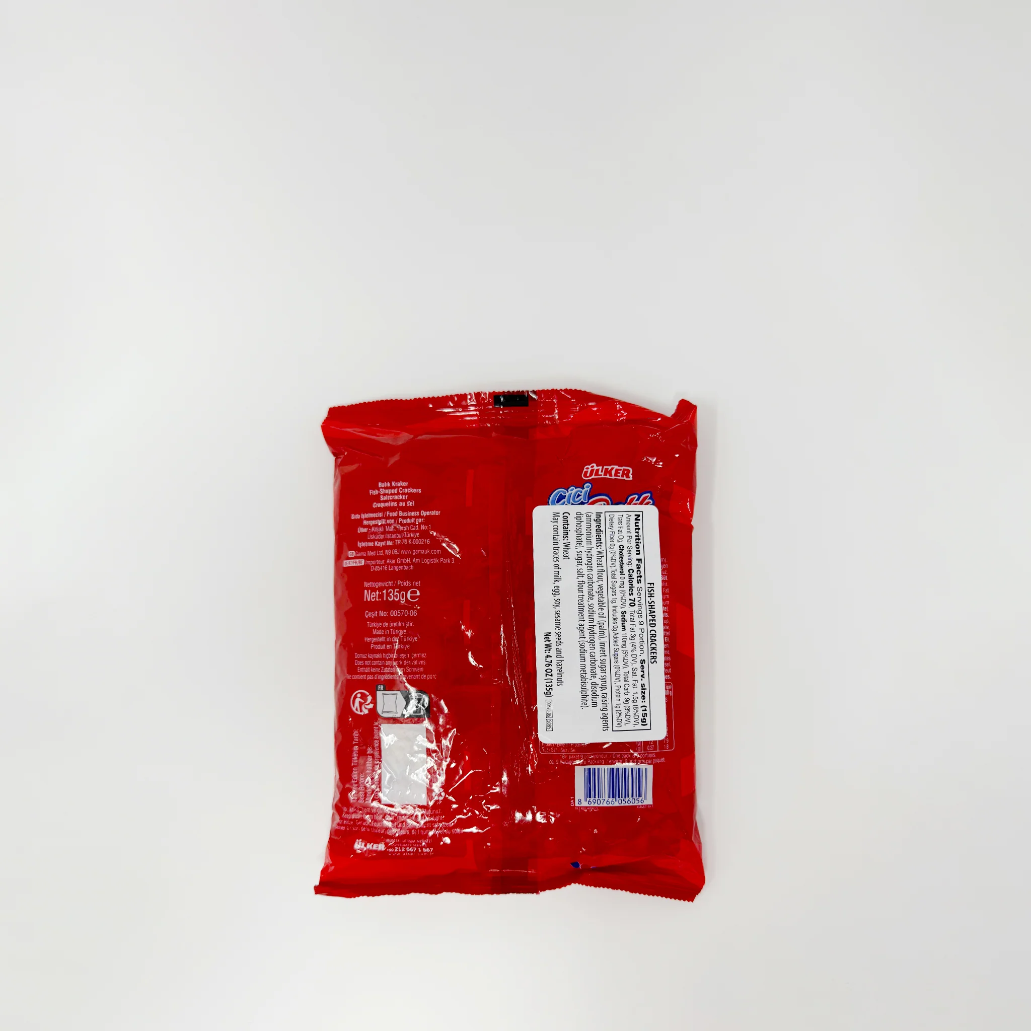 Ulker Kraker biscuit 135g - Image 2